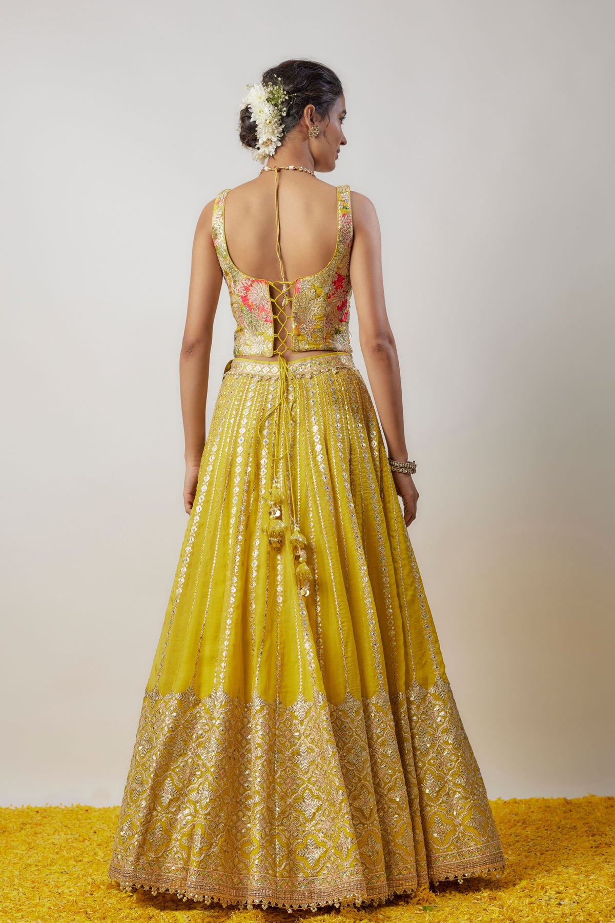 Mia Yellow Lehenga Set