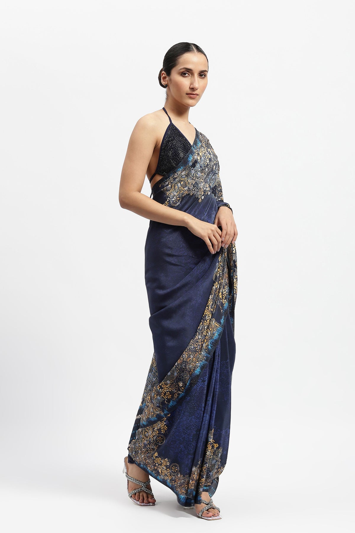 Sovereign Serenity Embellished Saree