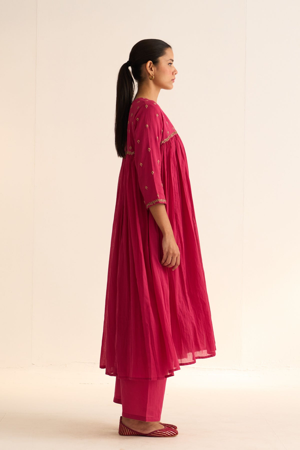 Jaina Rani Pink Kurta