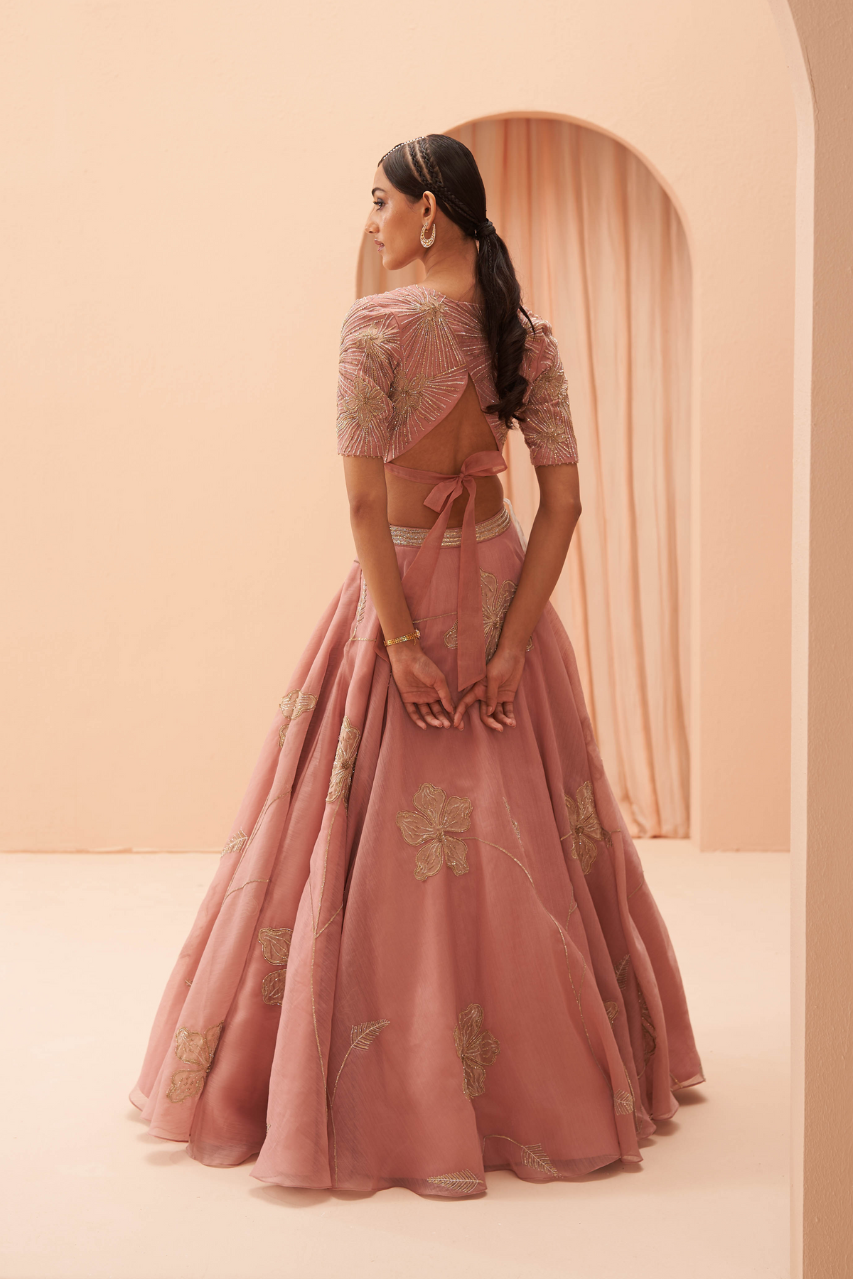 Orchid Pink Lehenga Set