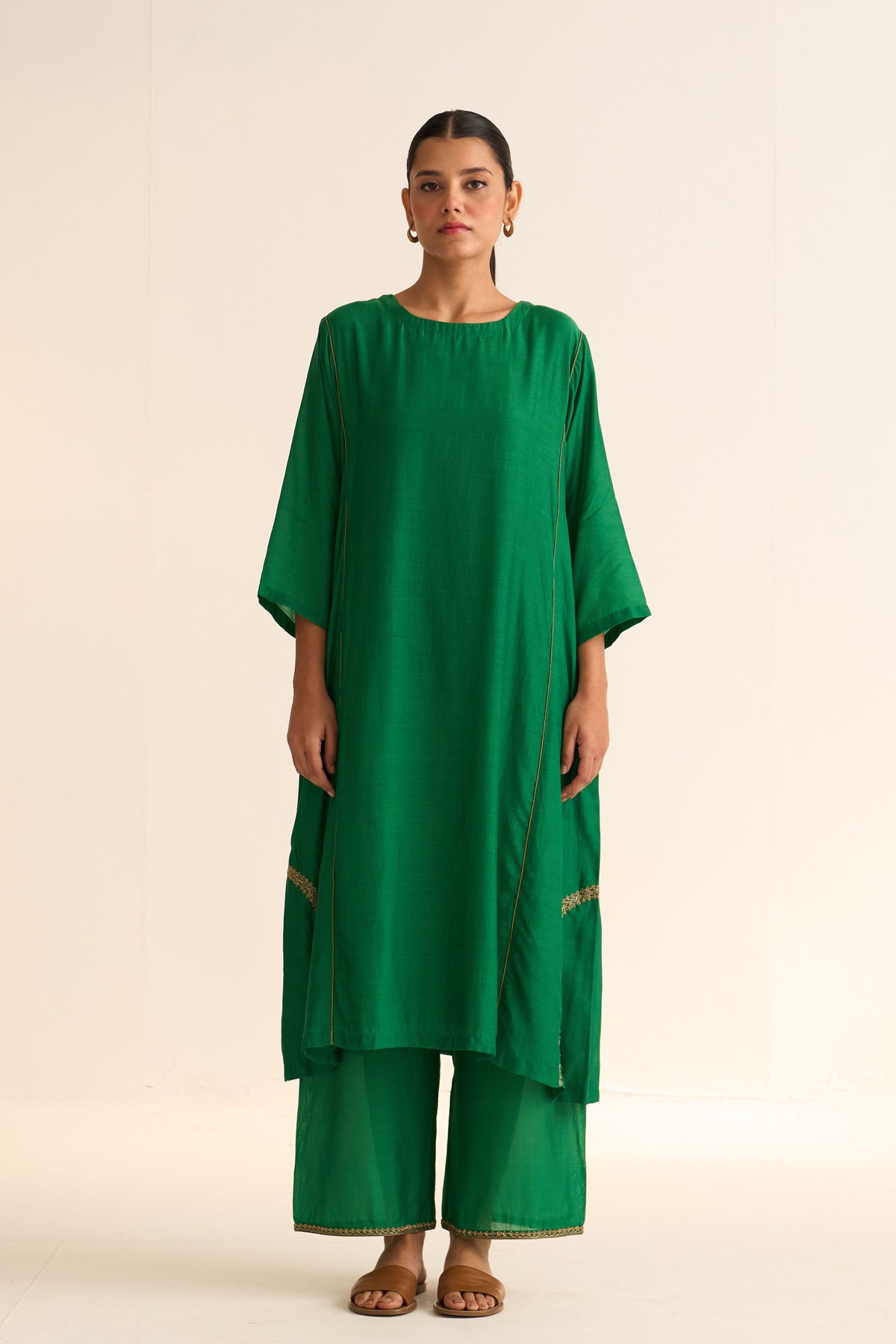 Mridini Green Kurta Set