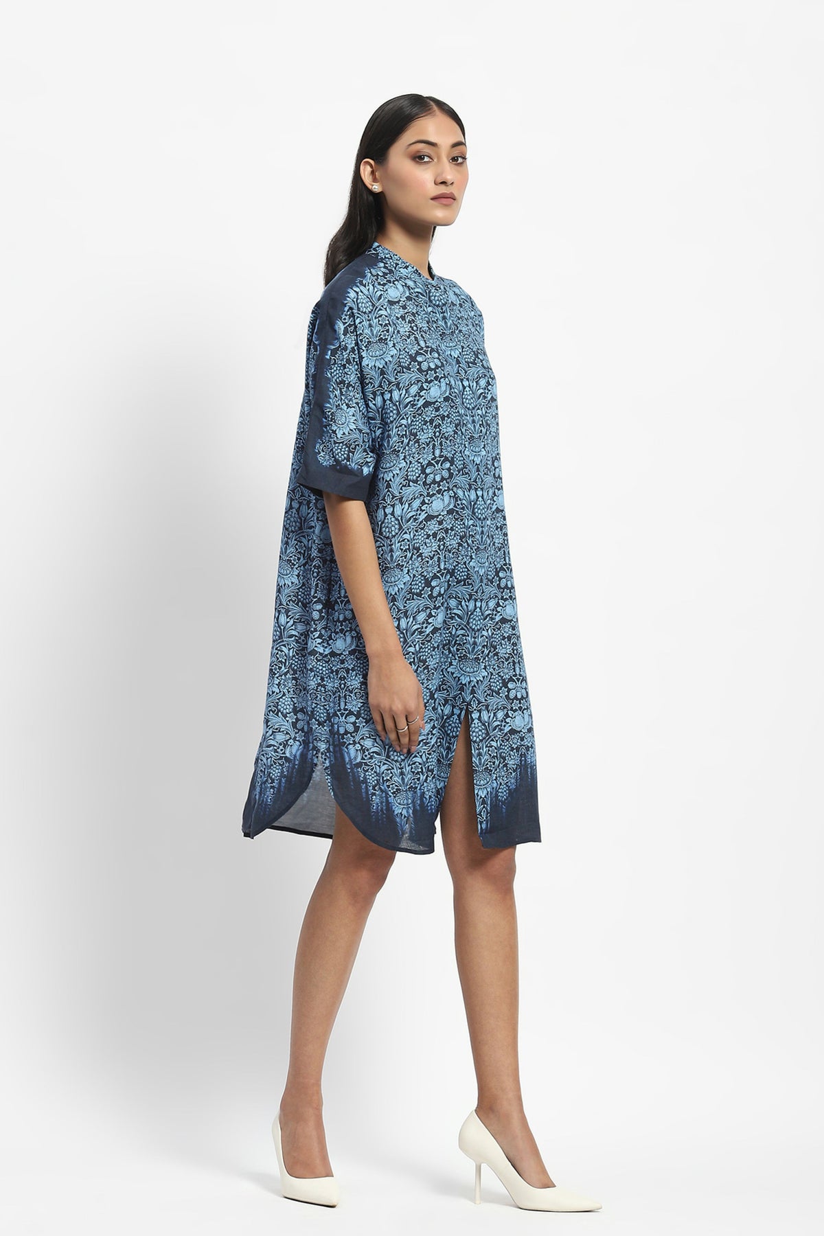 Blue Indigo Kaftan