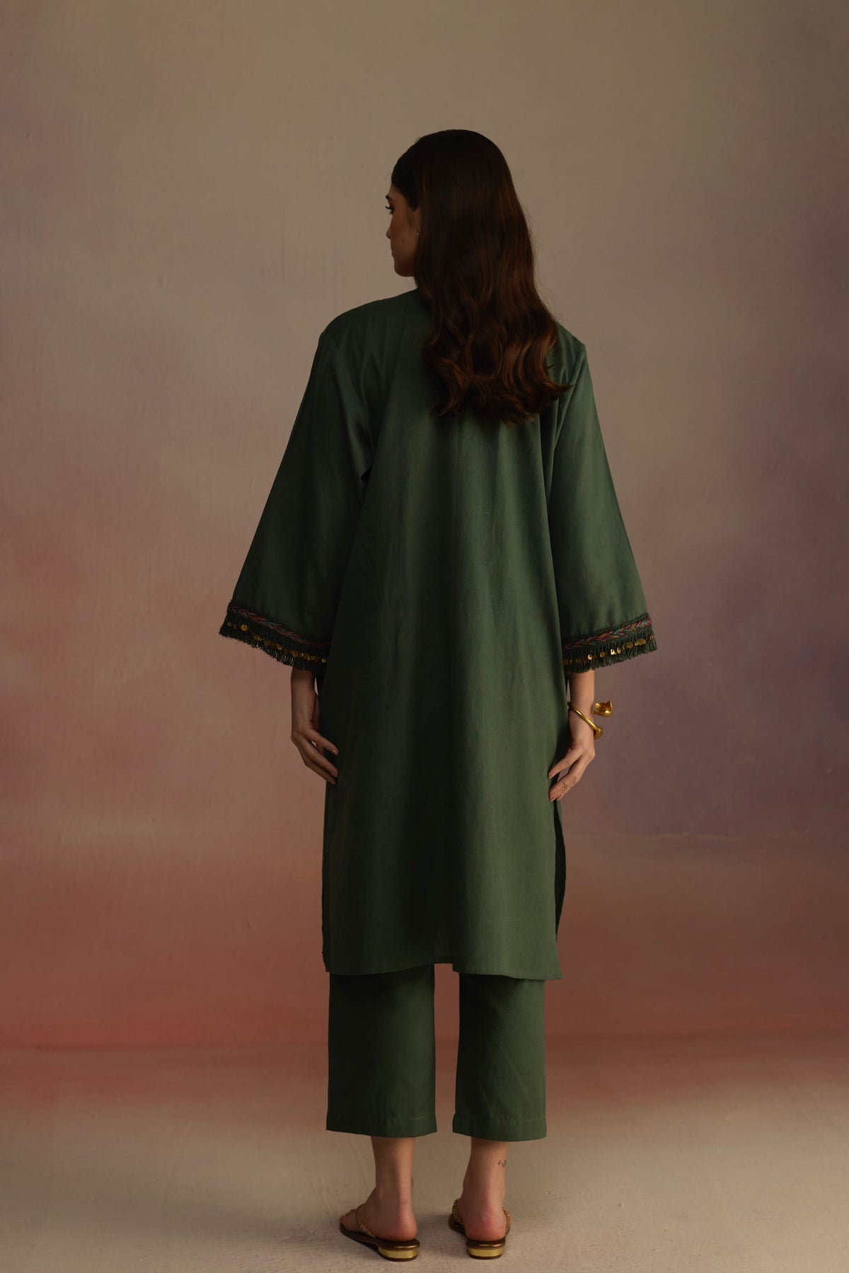 Neroli Green Kurta