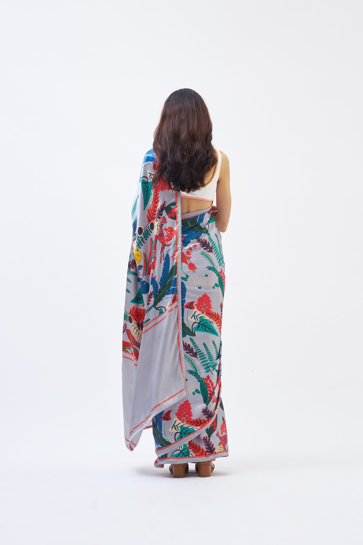 Wild Kaya&#39;s Child Mist Saree