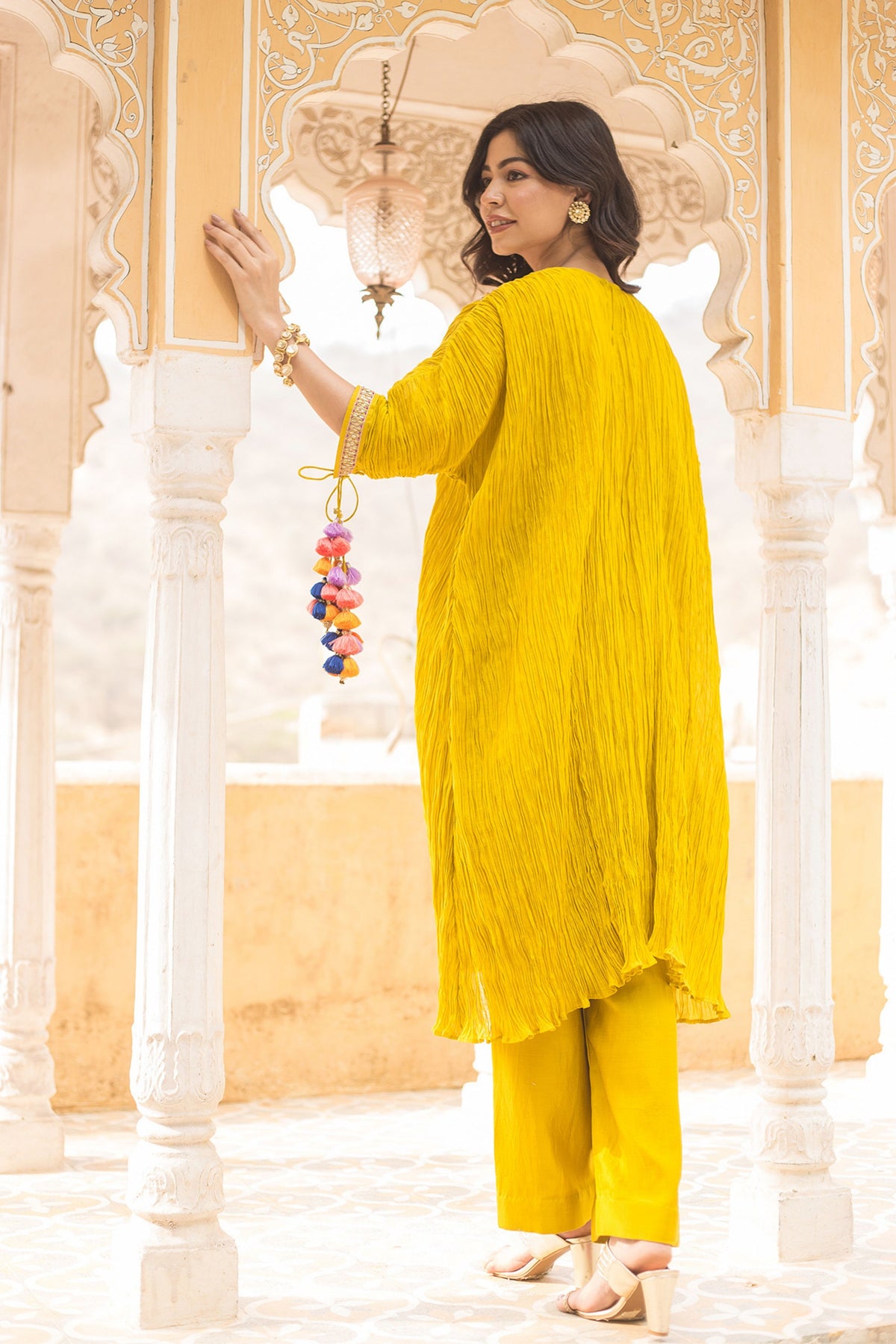 Lime Yellow Kurta Set