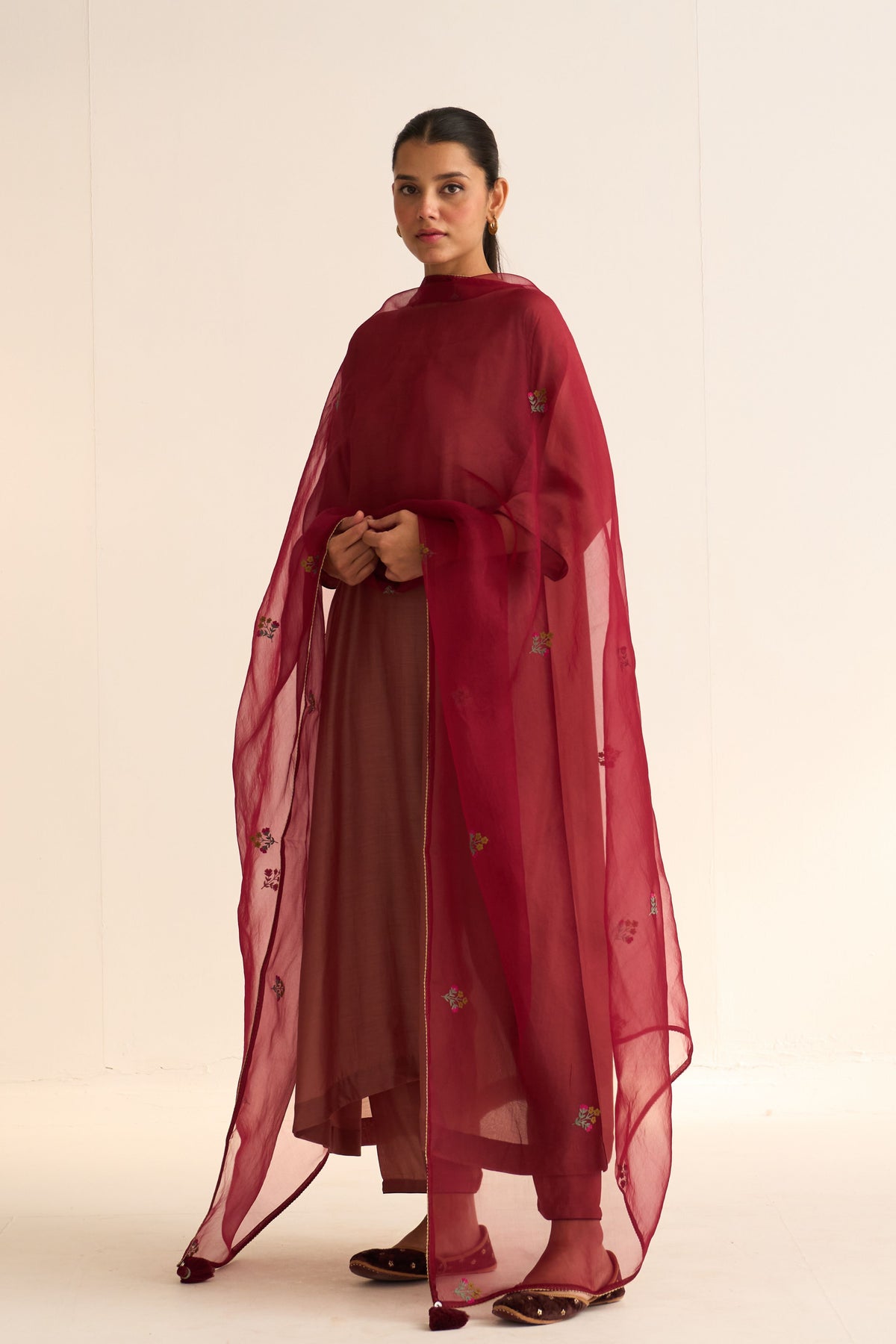 Ishani Rosewood Kurta