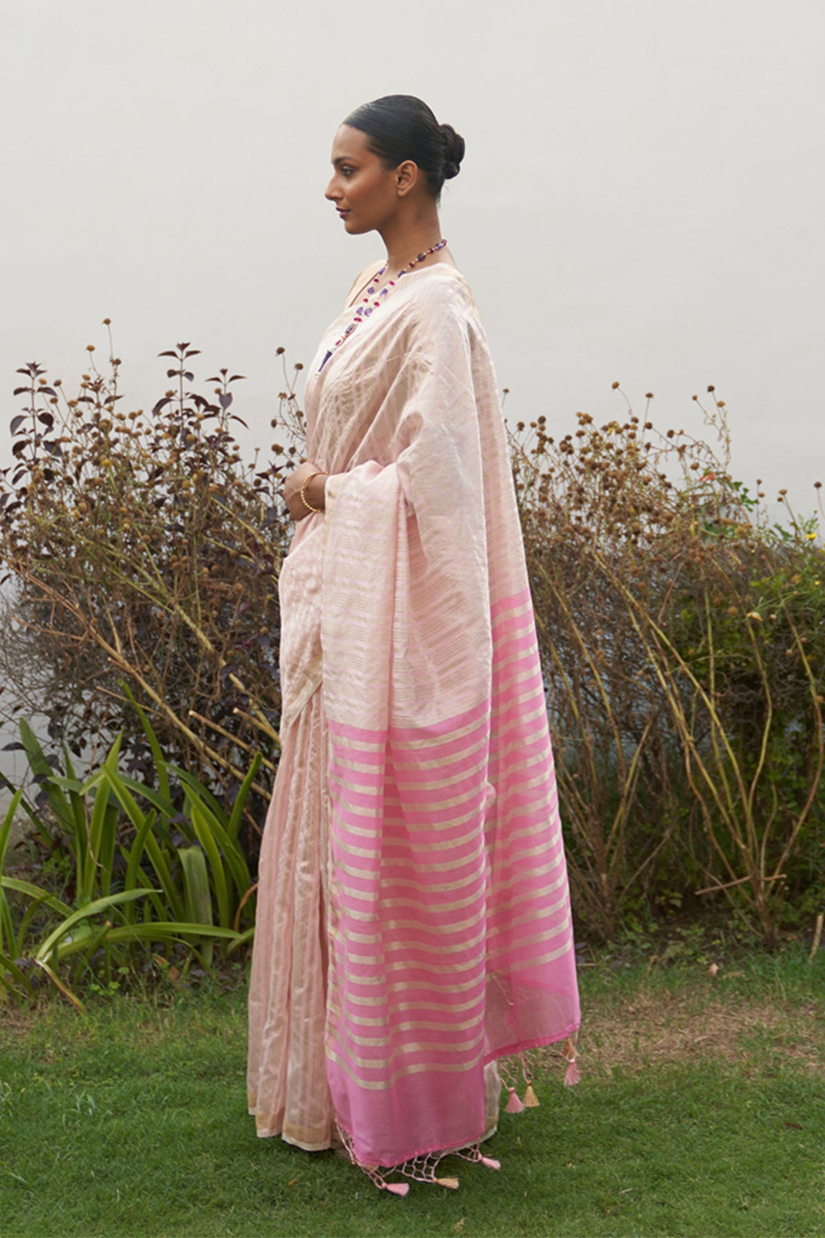 Viti Pink Saree