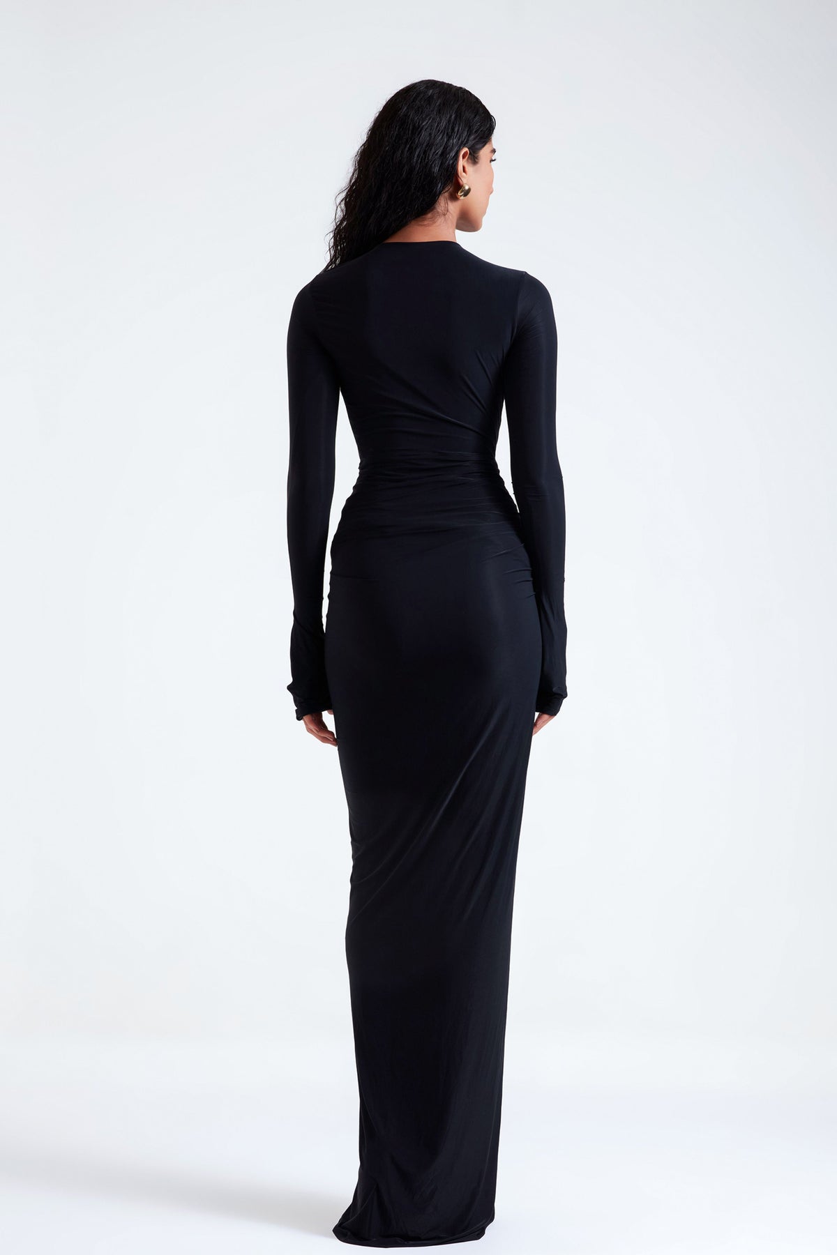 Aldona Black Gown