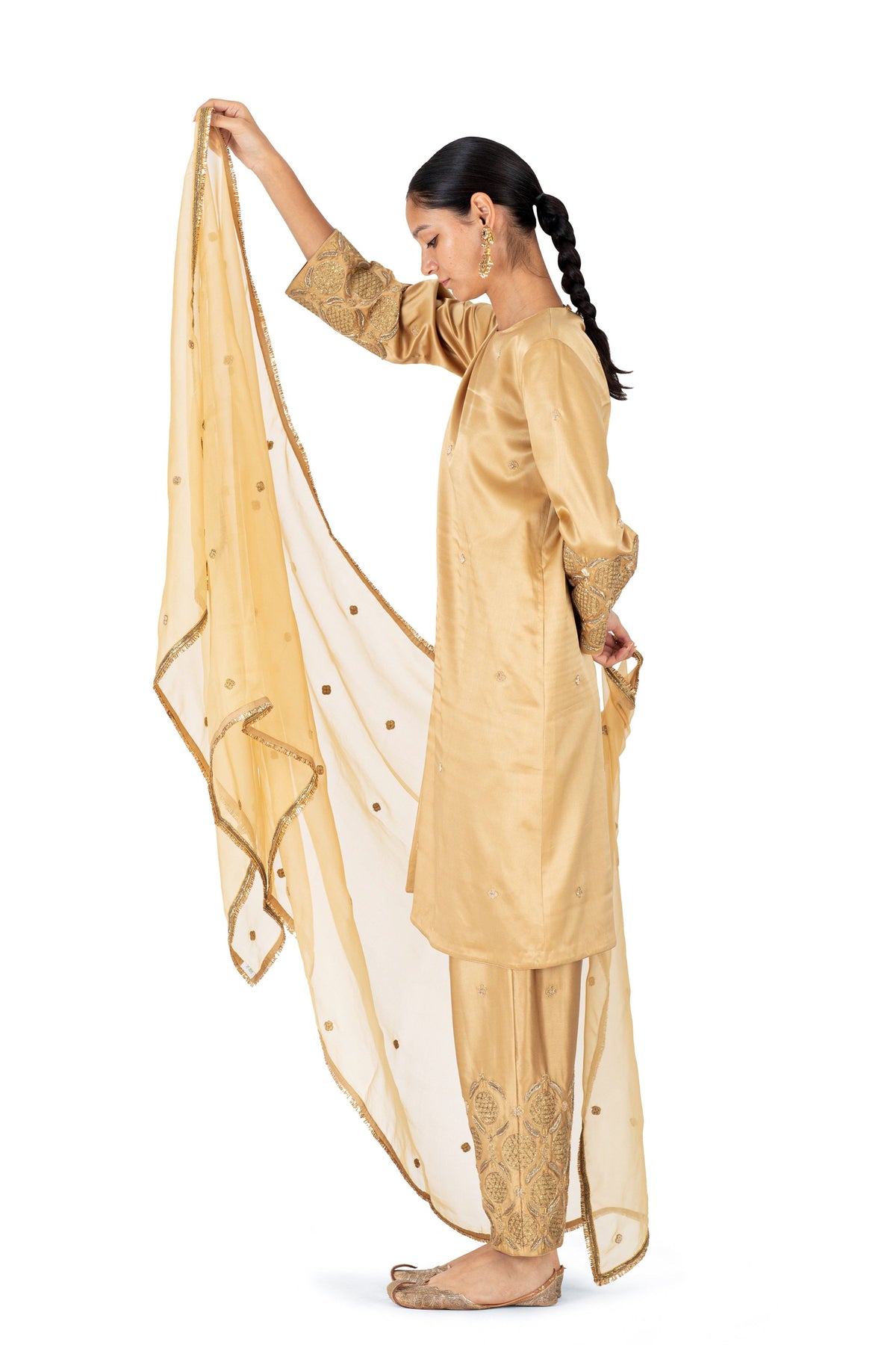 Honey Toned Moira Kurta and Pant