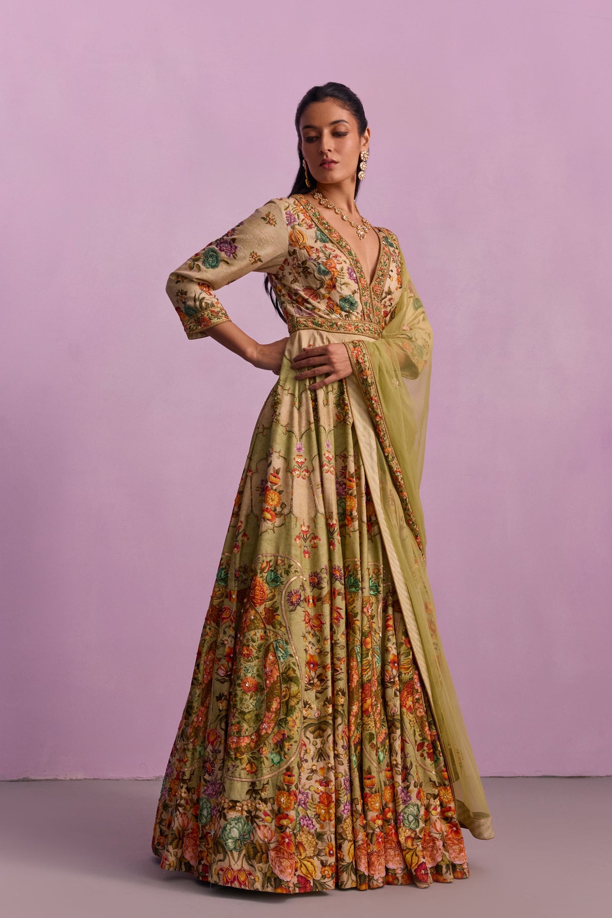 Adhira Anarkali Set