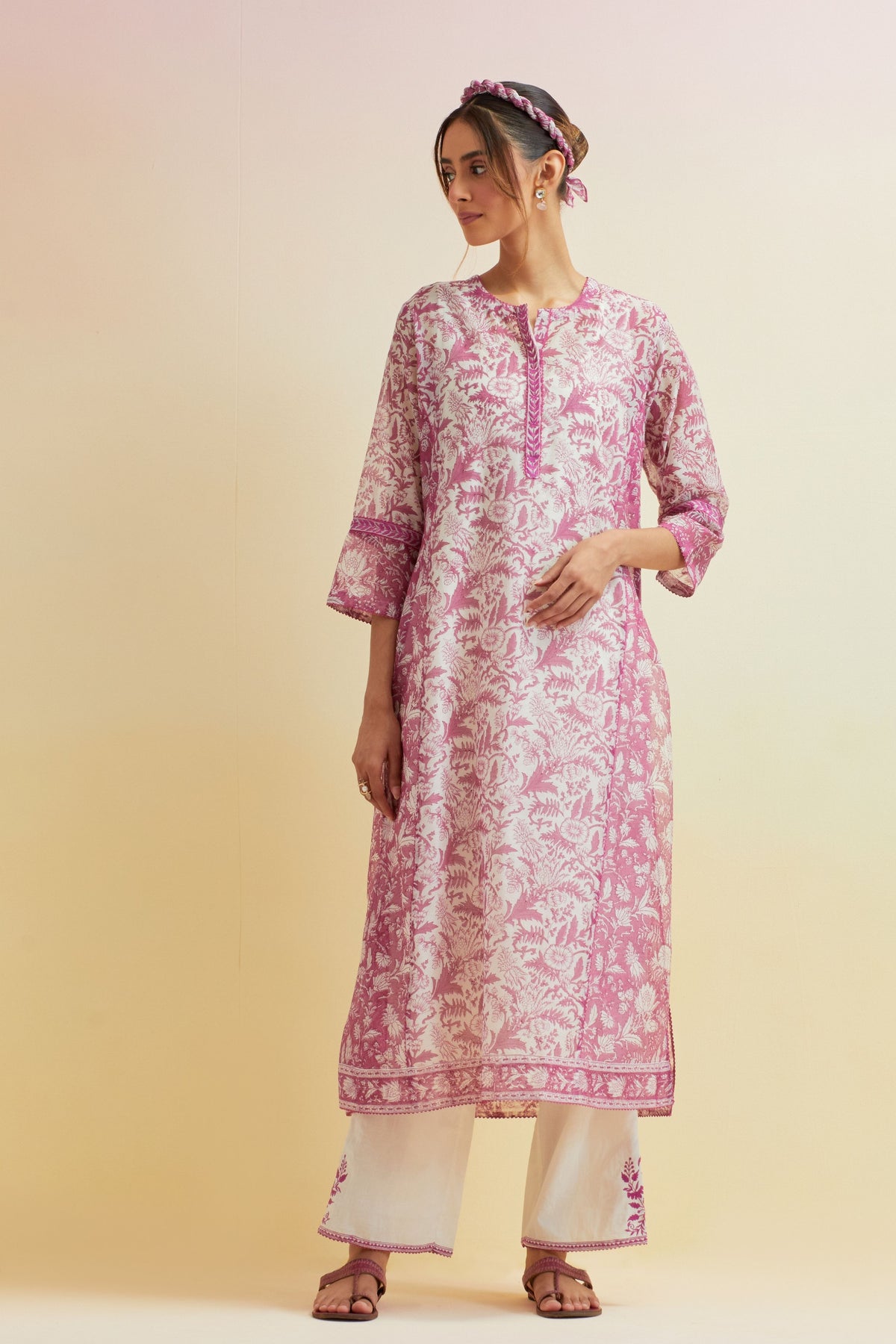 Orchid Pink Kurta Set