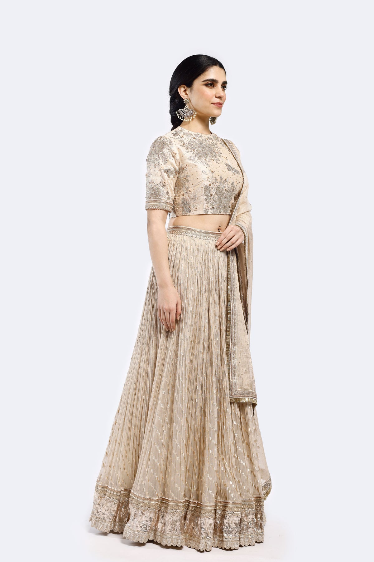 Pearl Lehenga Set