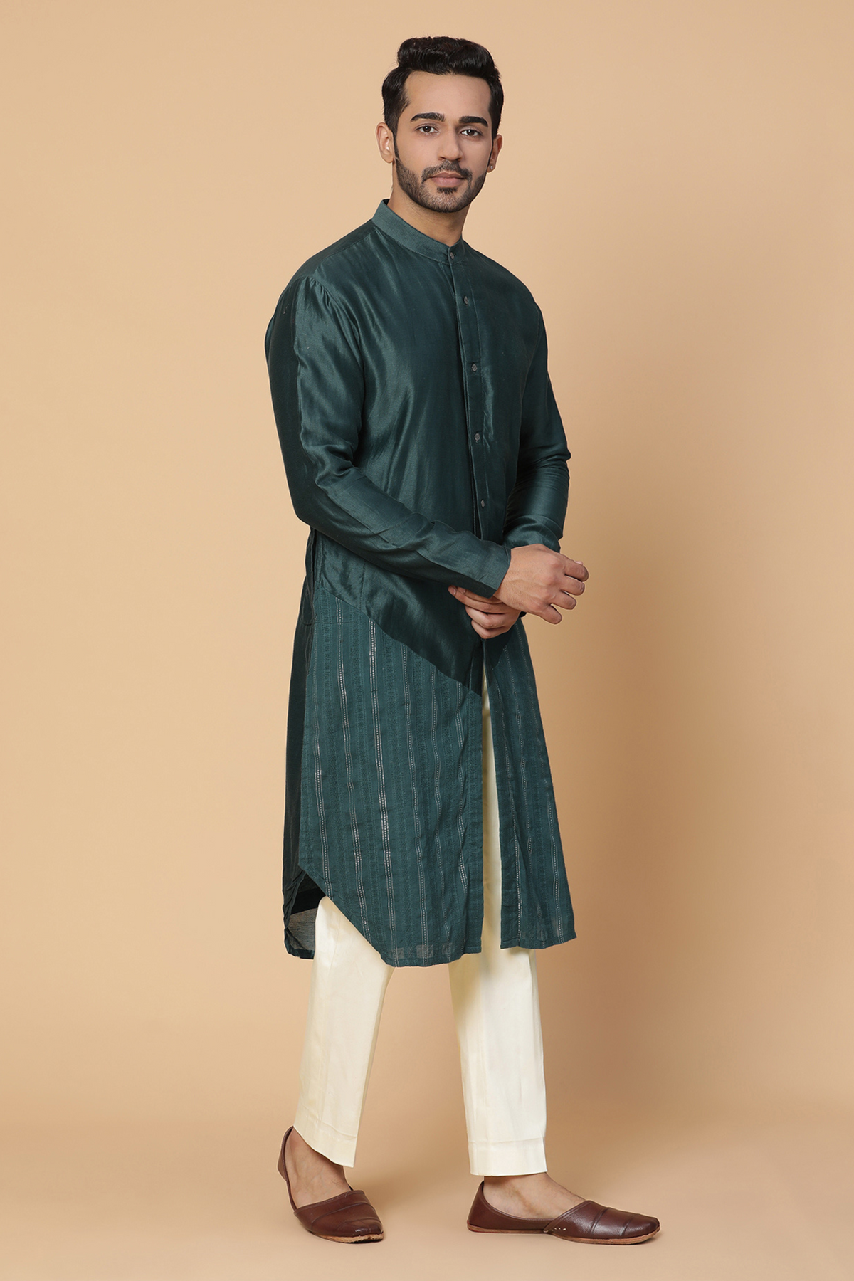 Green Kurta Set