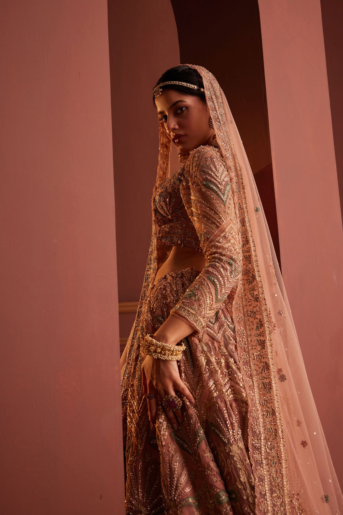 Resham Radiance Bridal Lehenga