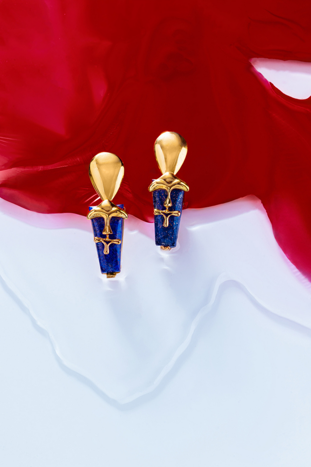 The Lazuli Sculpt Earrings