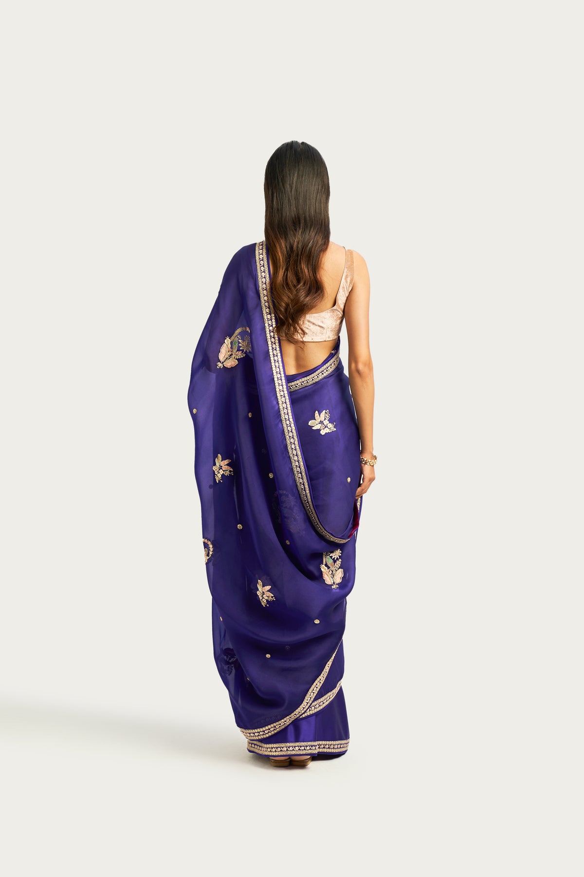 Shalimar buti jamun saree