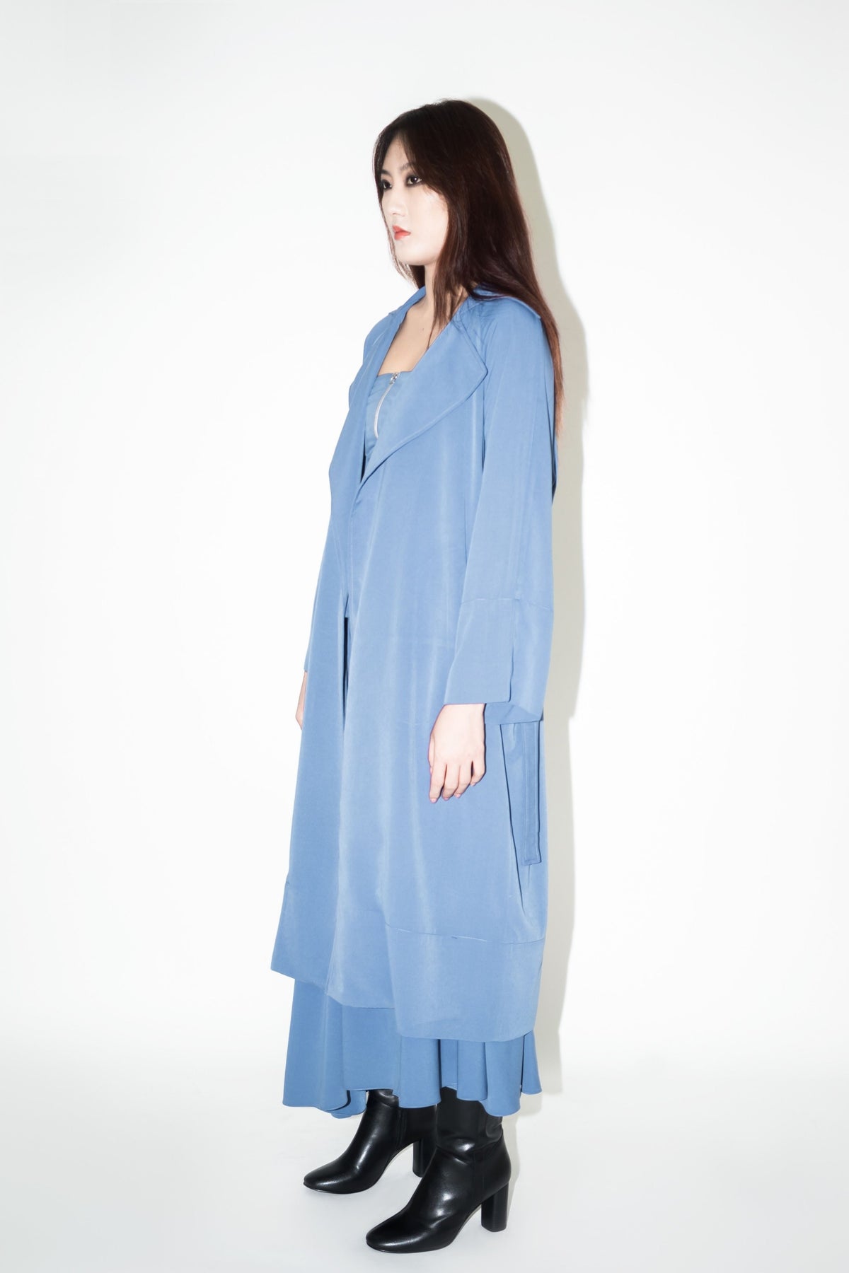 Alma Azure Trench Coat