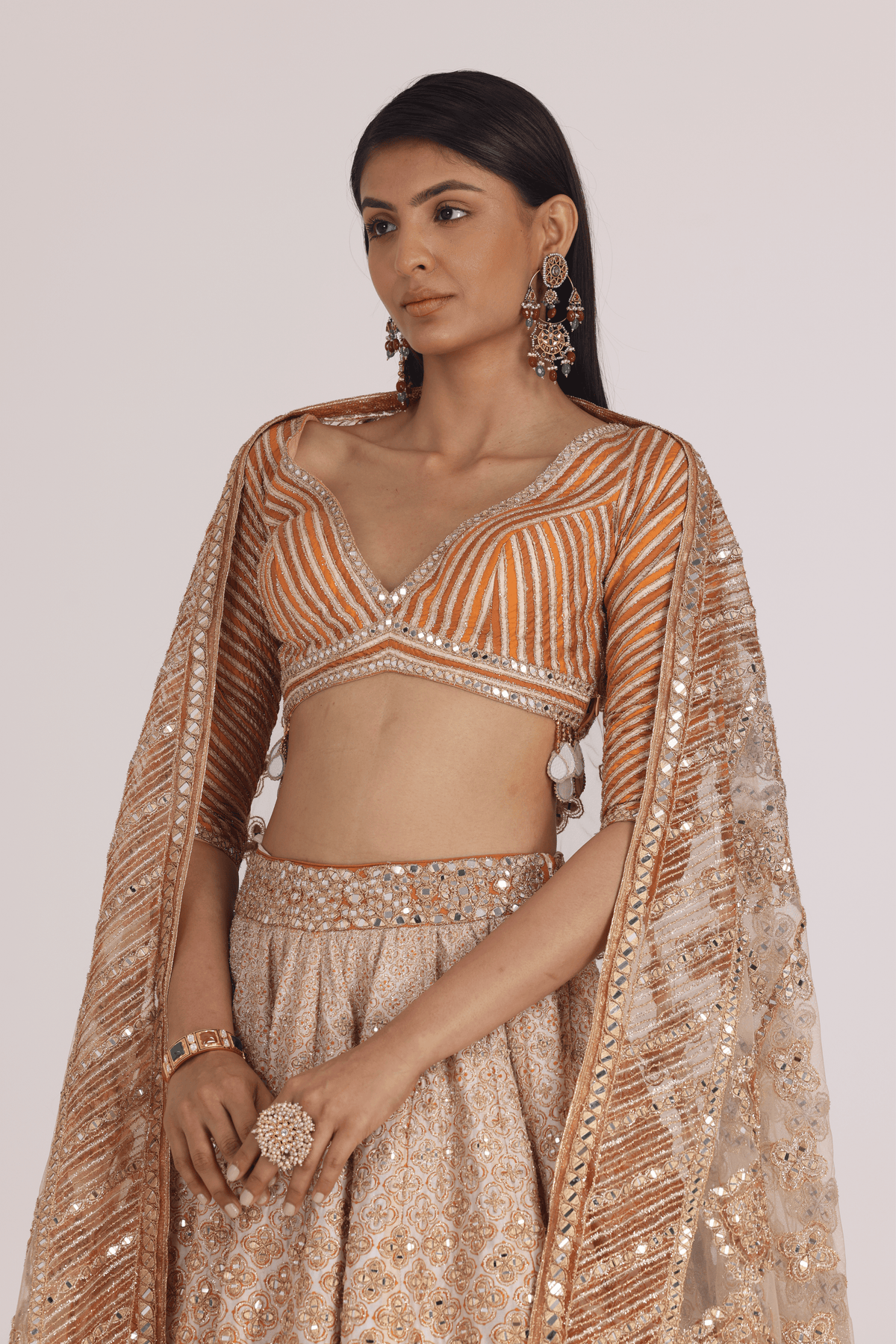 Desert Hues Printed Lehenga Set