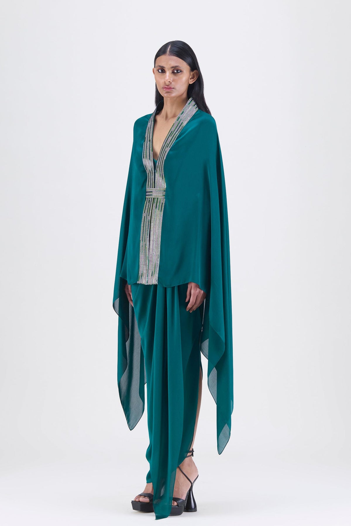 Metallic Emerald Cape