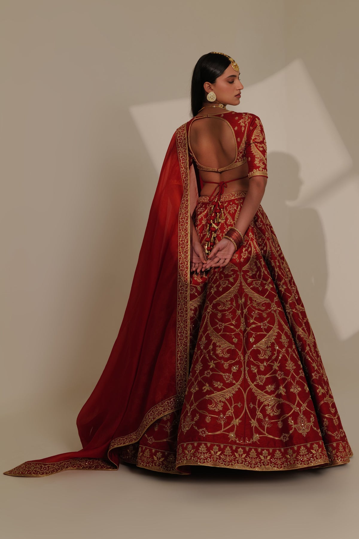 Red Lehenga Set