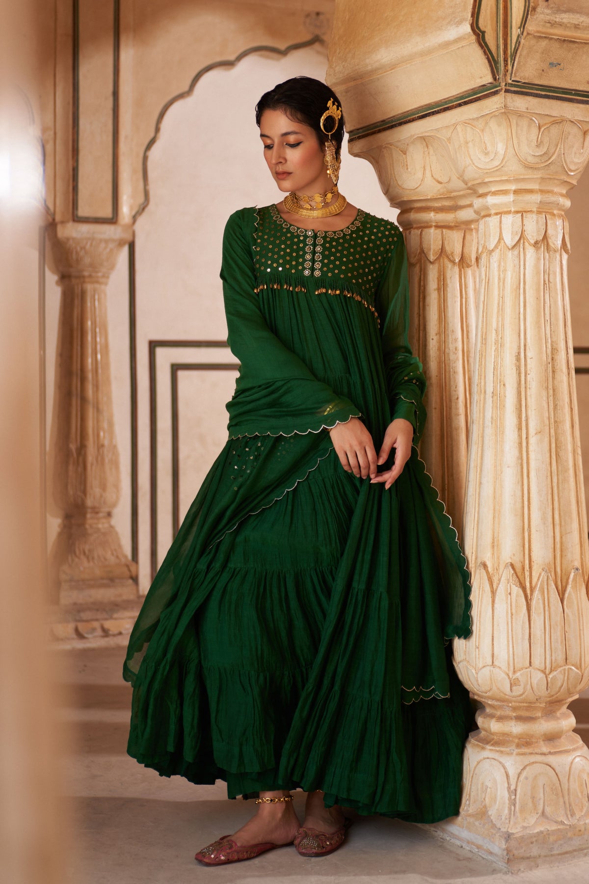 Jodha Layered Anarkali