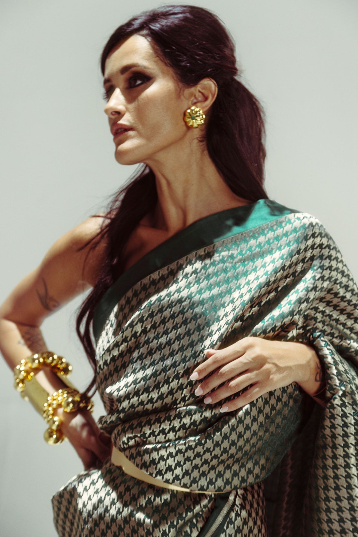 The Emerald City Saree