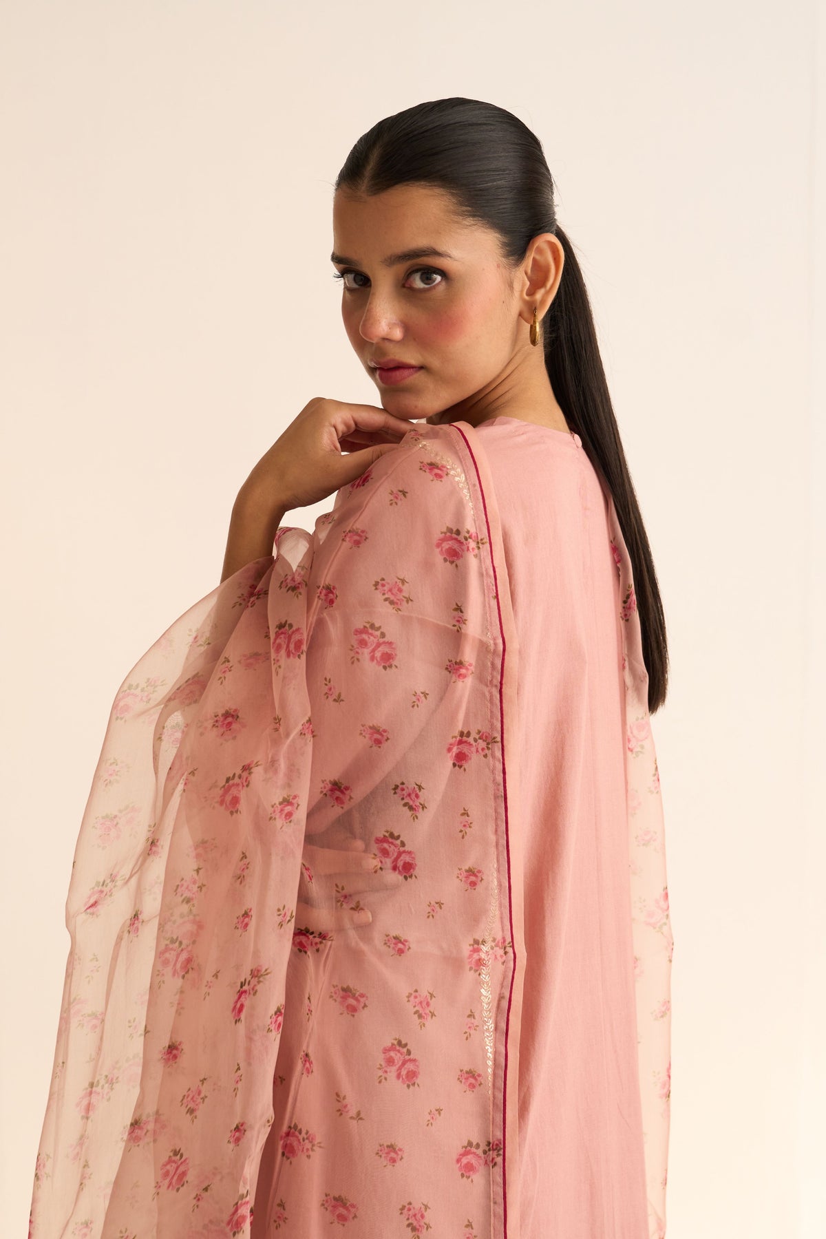 Gul Old Rose Dupatta