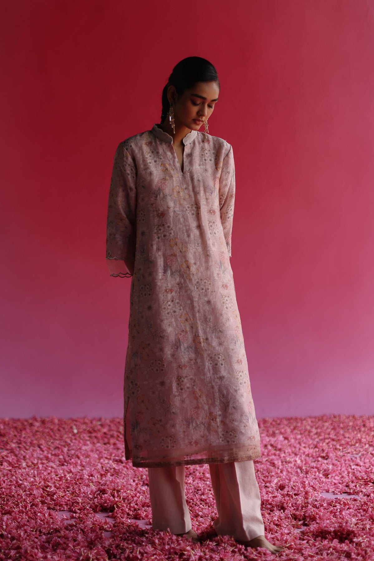 Bagh Pink Kurta Set