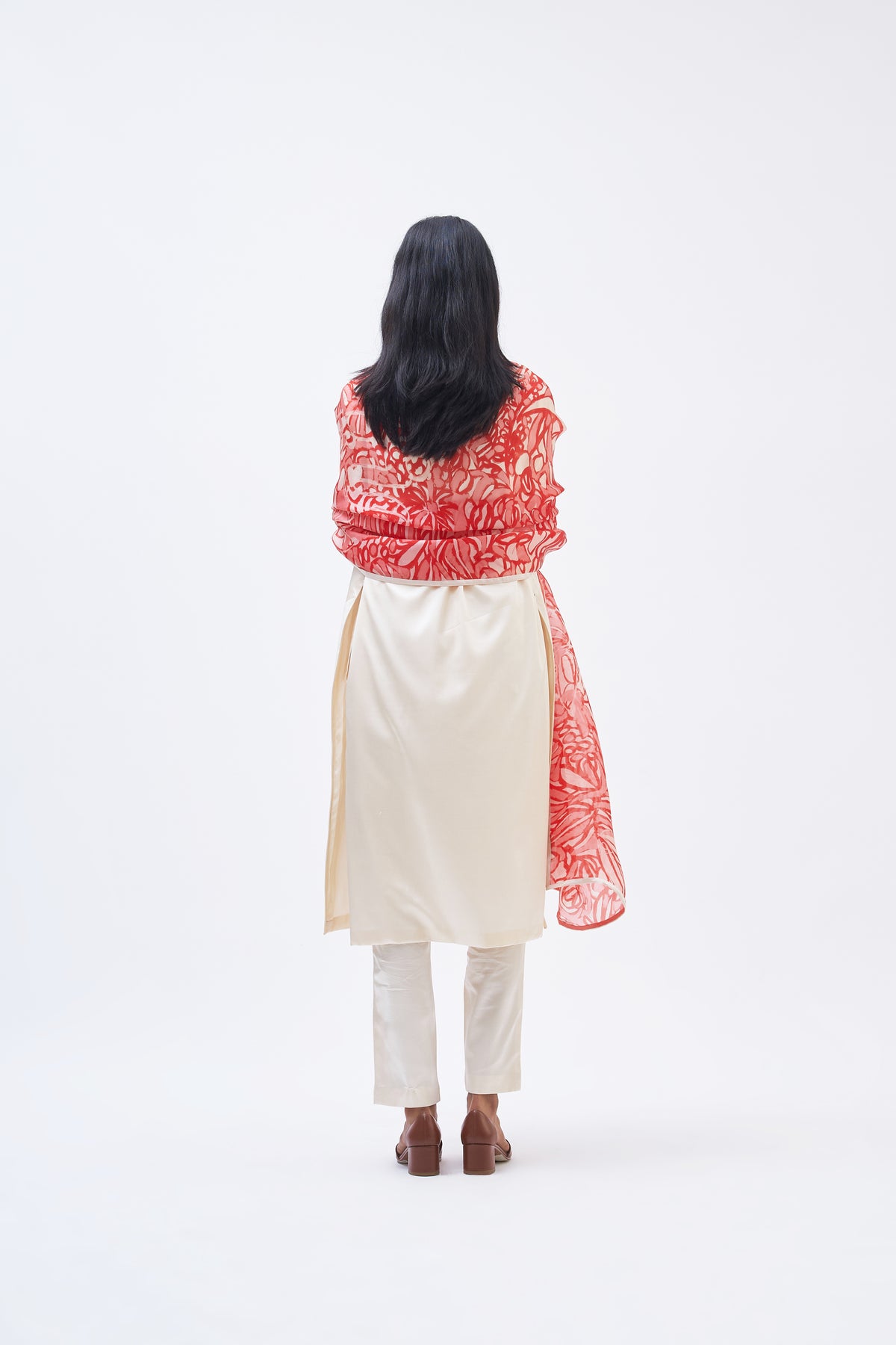 Masai Coral Pink Dupatta