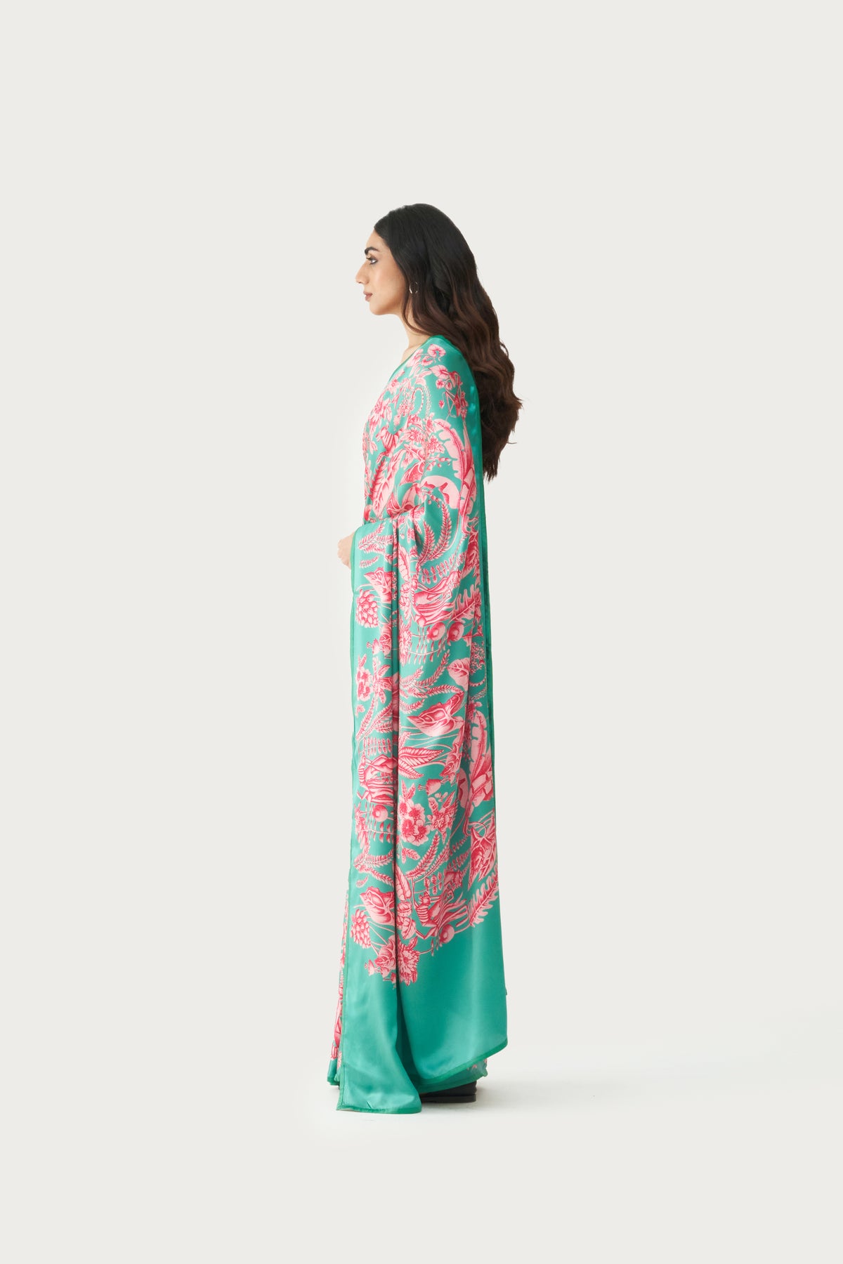 Socotra jade saree