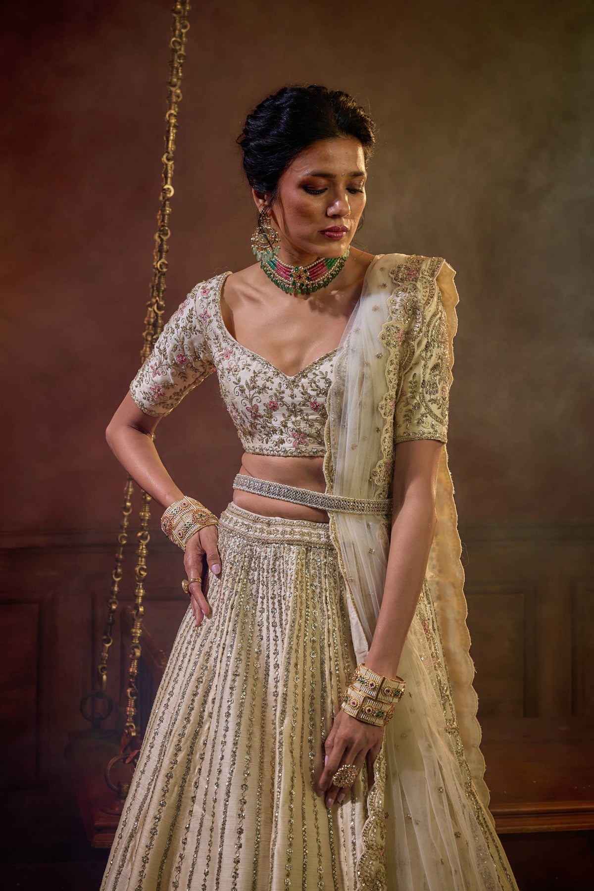 Shehnai Lehenga Set