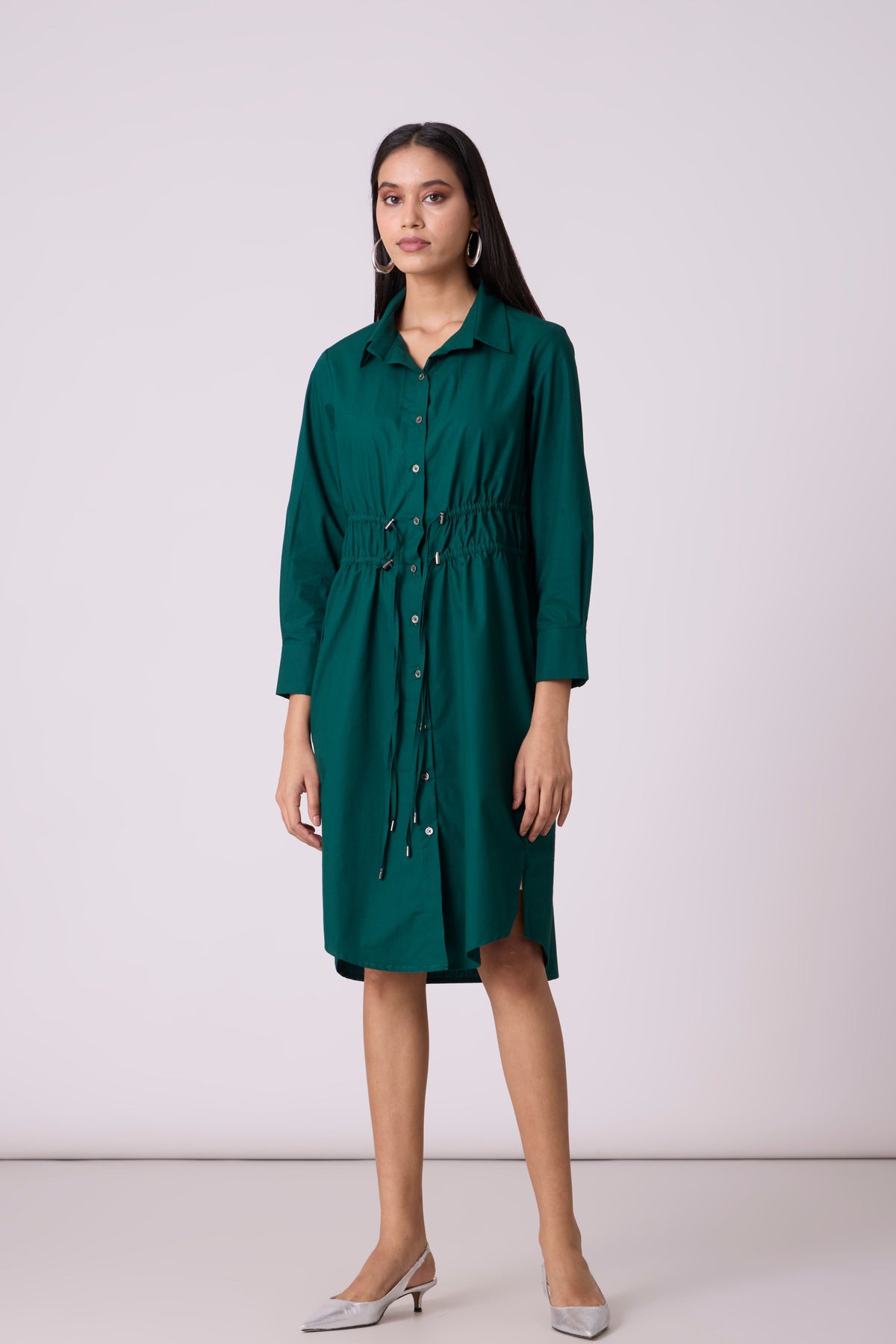 Miles Forest Green Dress