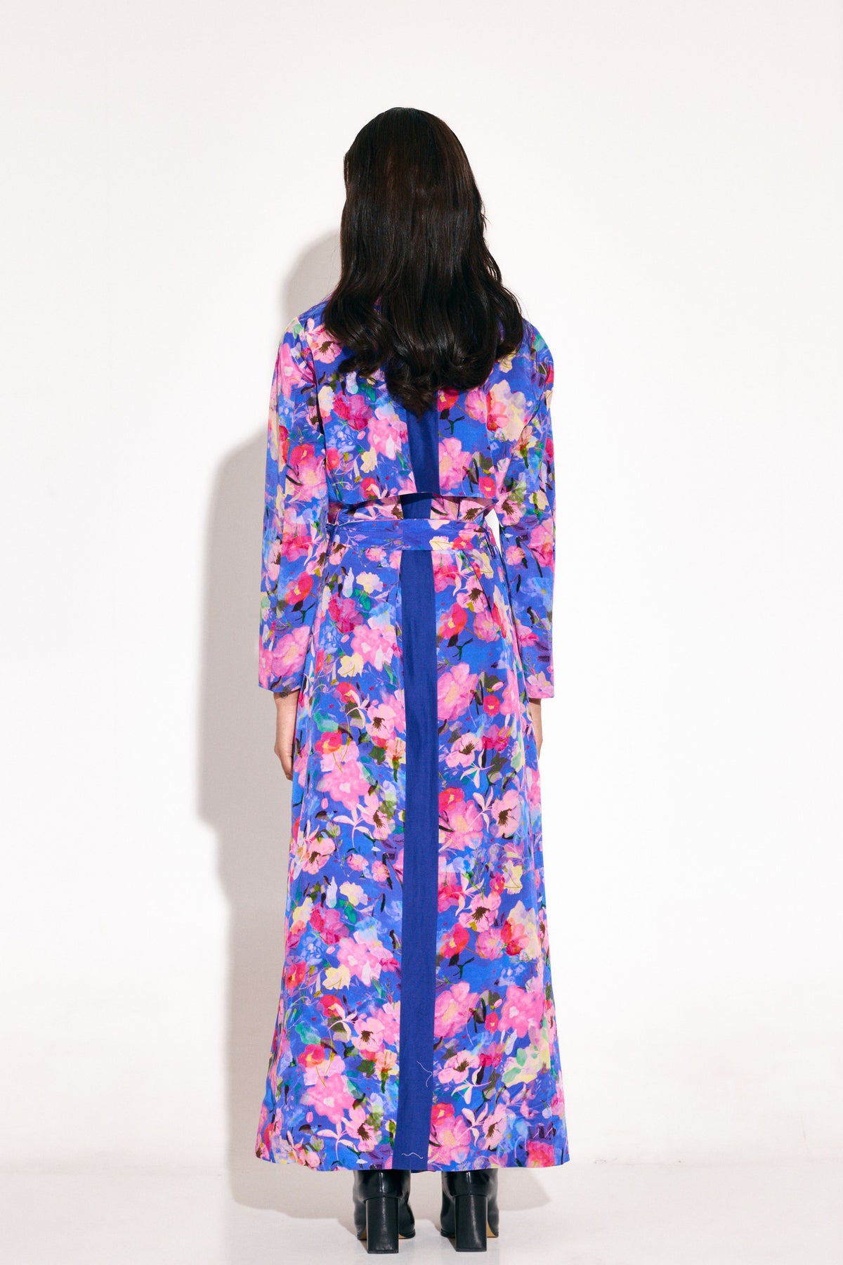 Calico Print Eugene Trench Coat