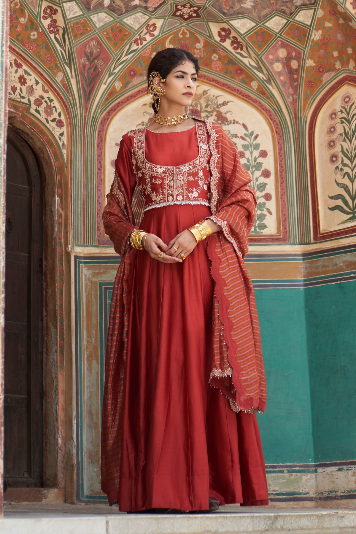 Jodha Jacket Anarkali