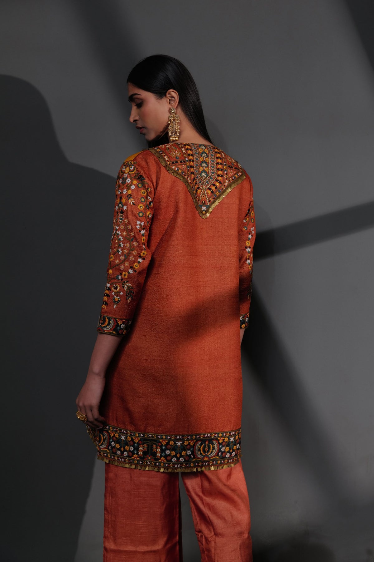 Multicolor Embroidery Kurta