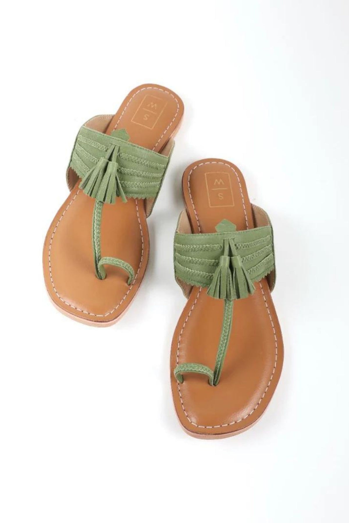 Mehandi Kolhapuri Sandals