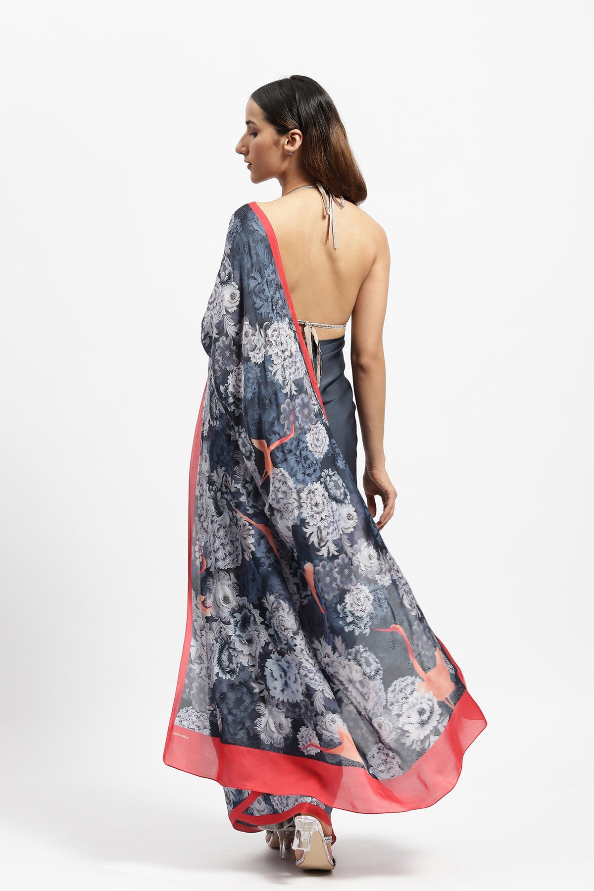 An Early Dinner Embellished Saree