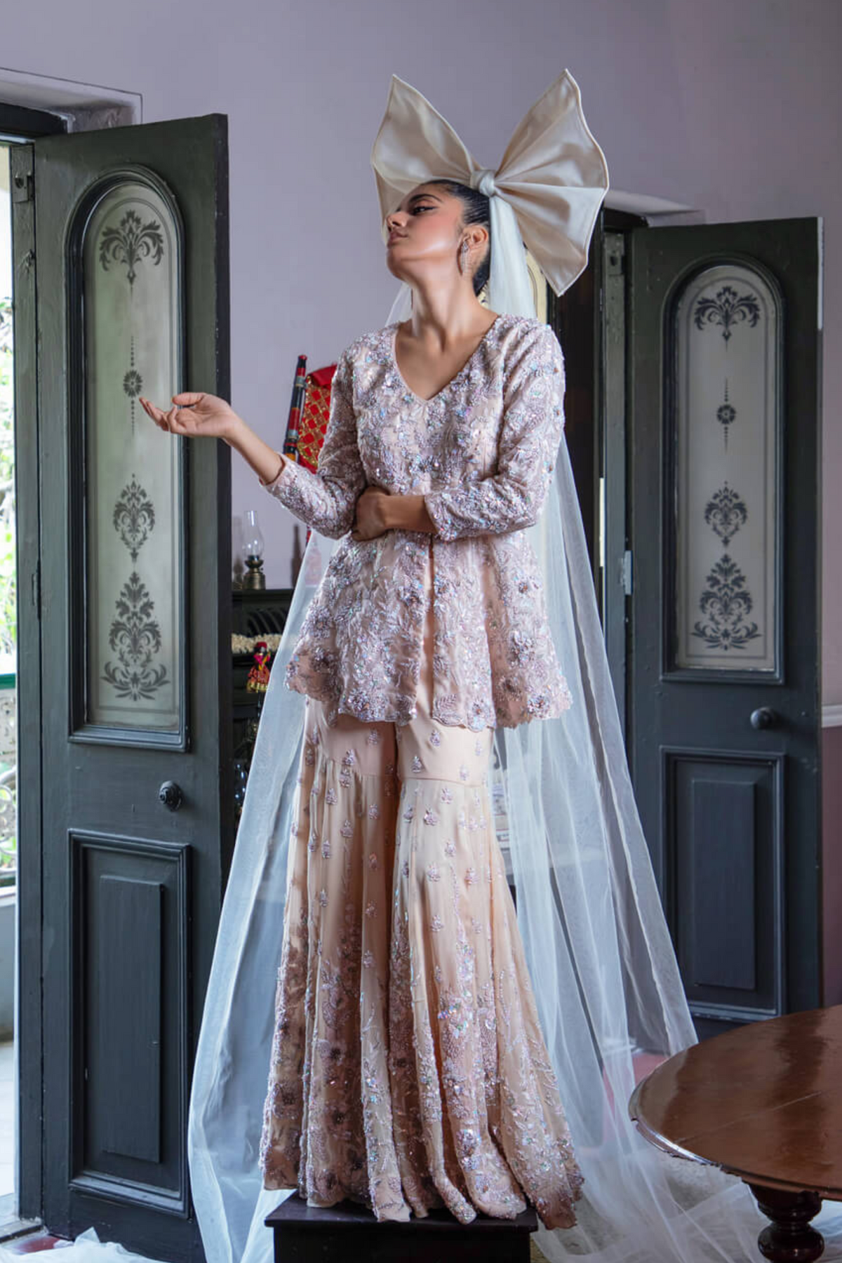 Starry Serenade Bridal Sharara