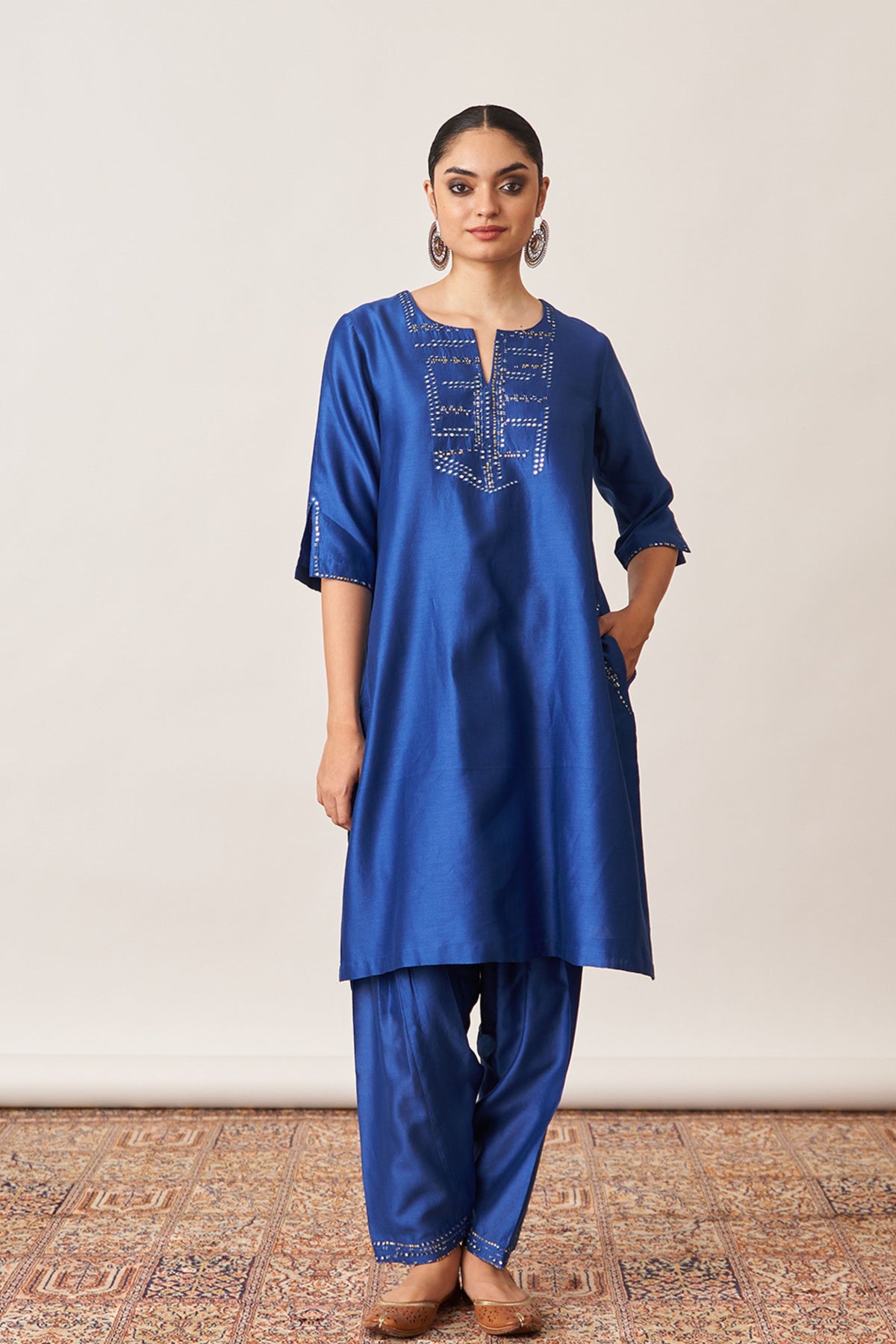 Blue Kurta Set