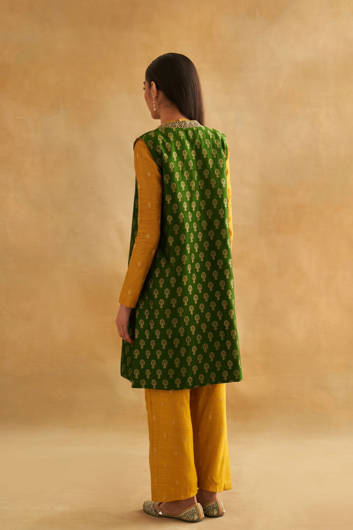 Green &amp; Yellow Jacket Set