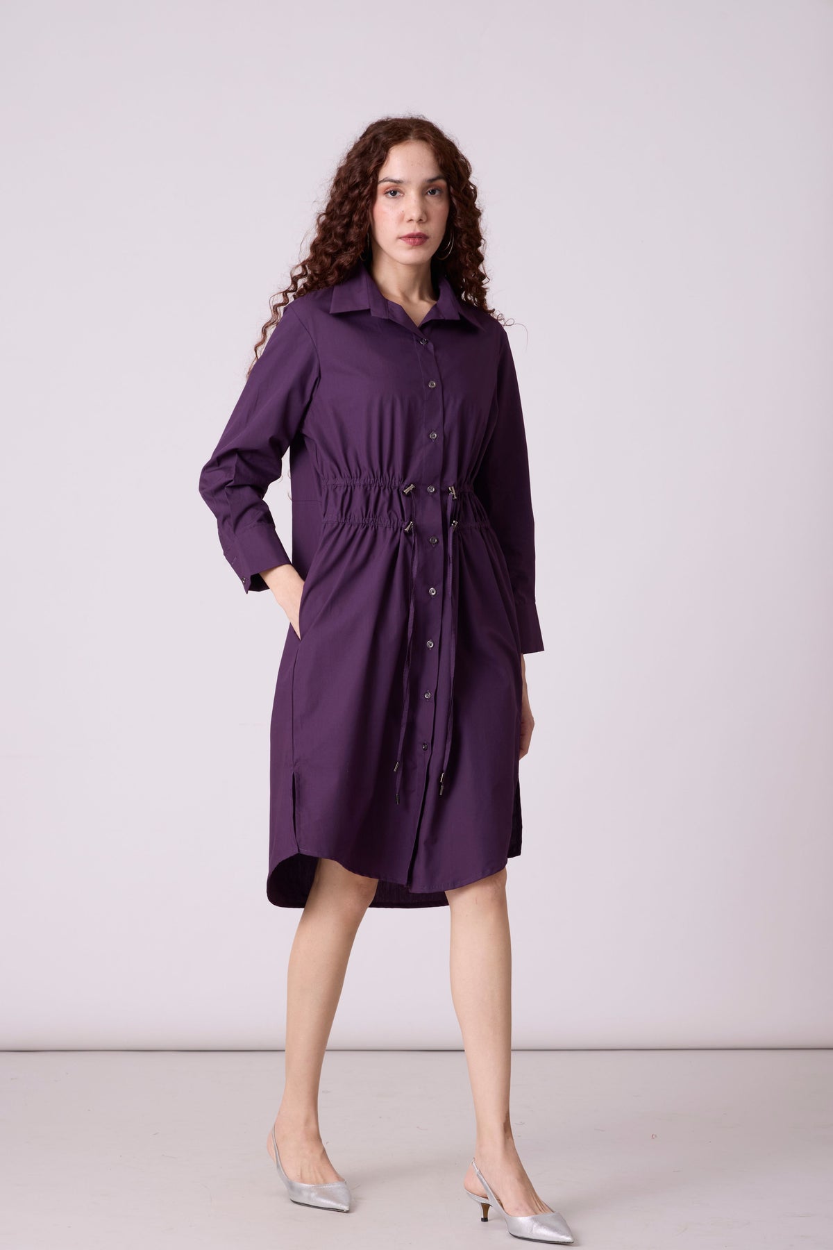 Miles Berry Purple Dress