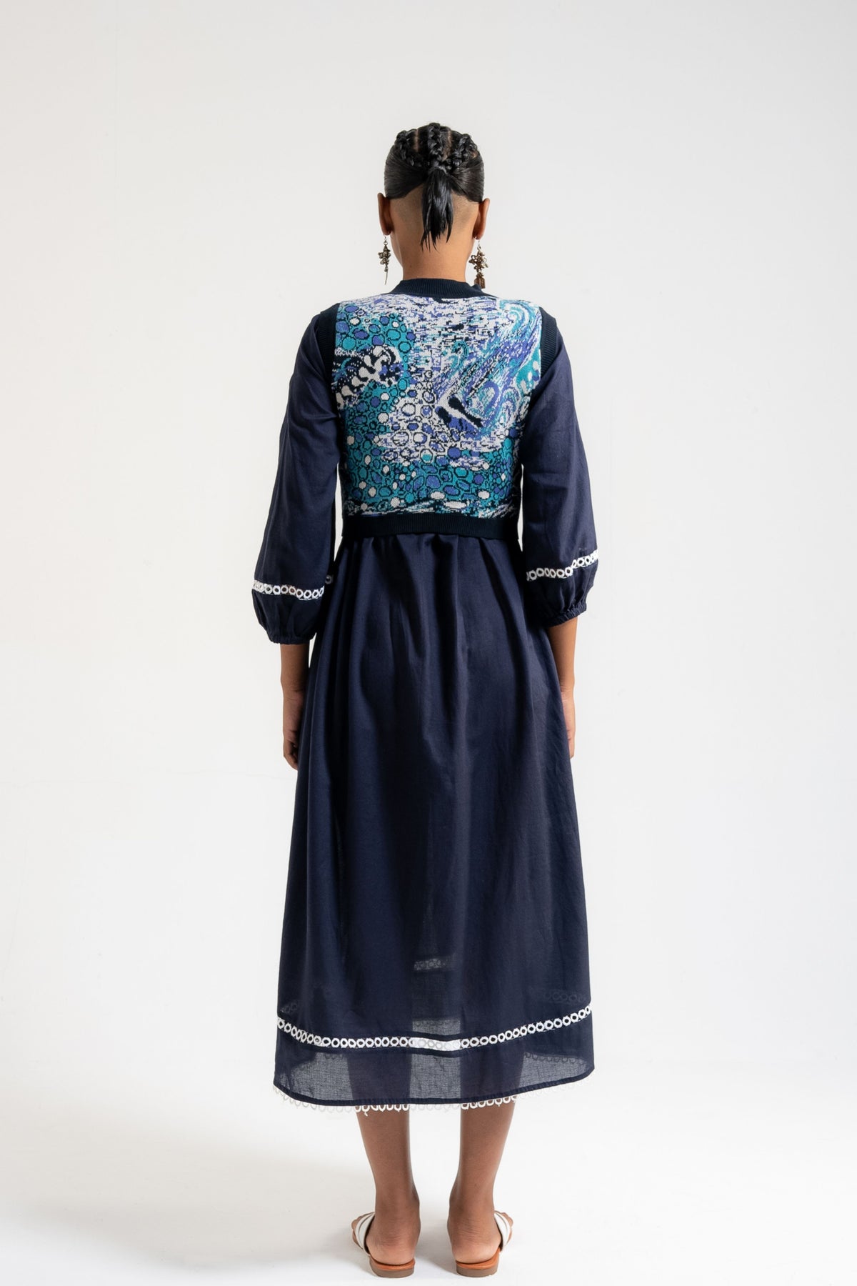 Sevgi Prussian Blue Dress