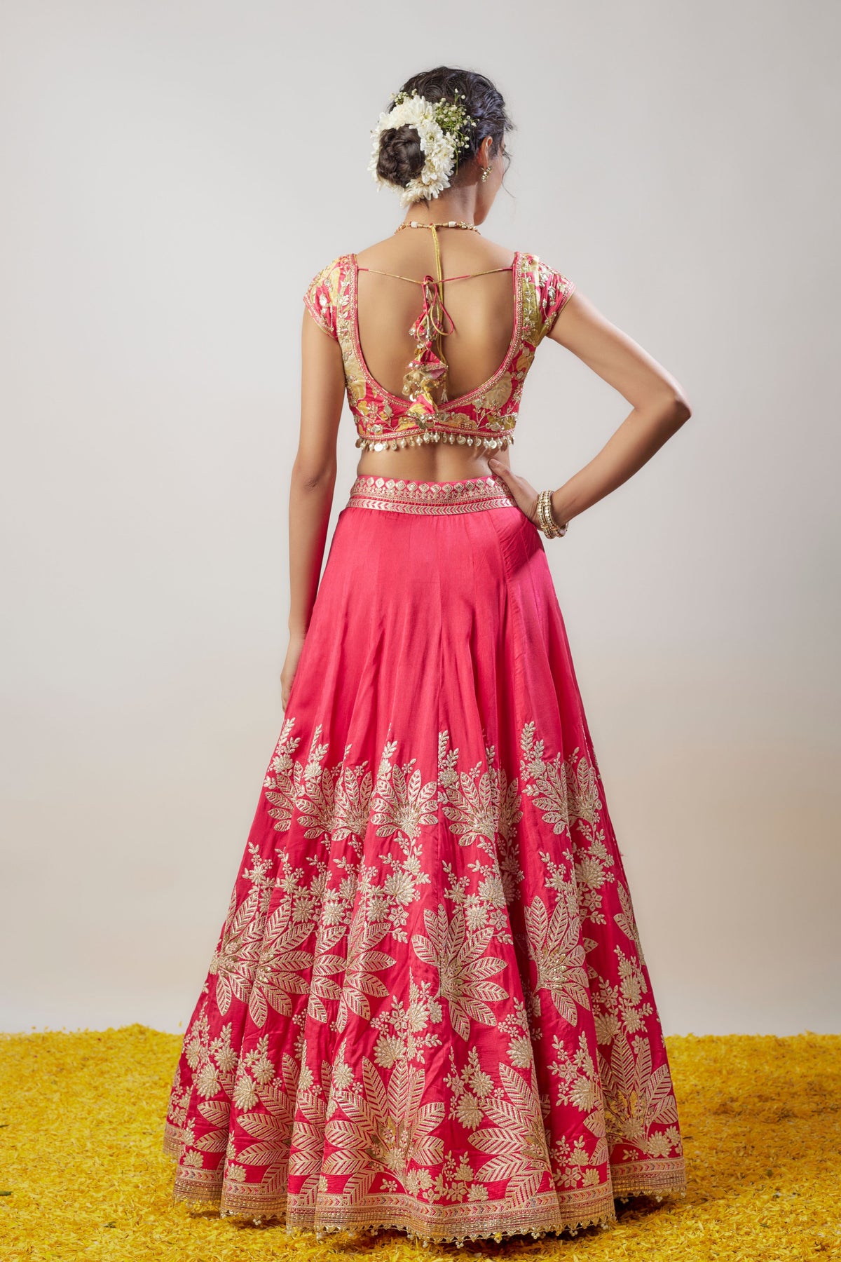 Alaya Cranberry Lehenga Set