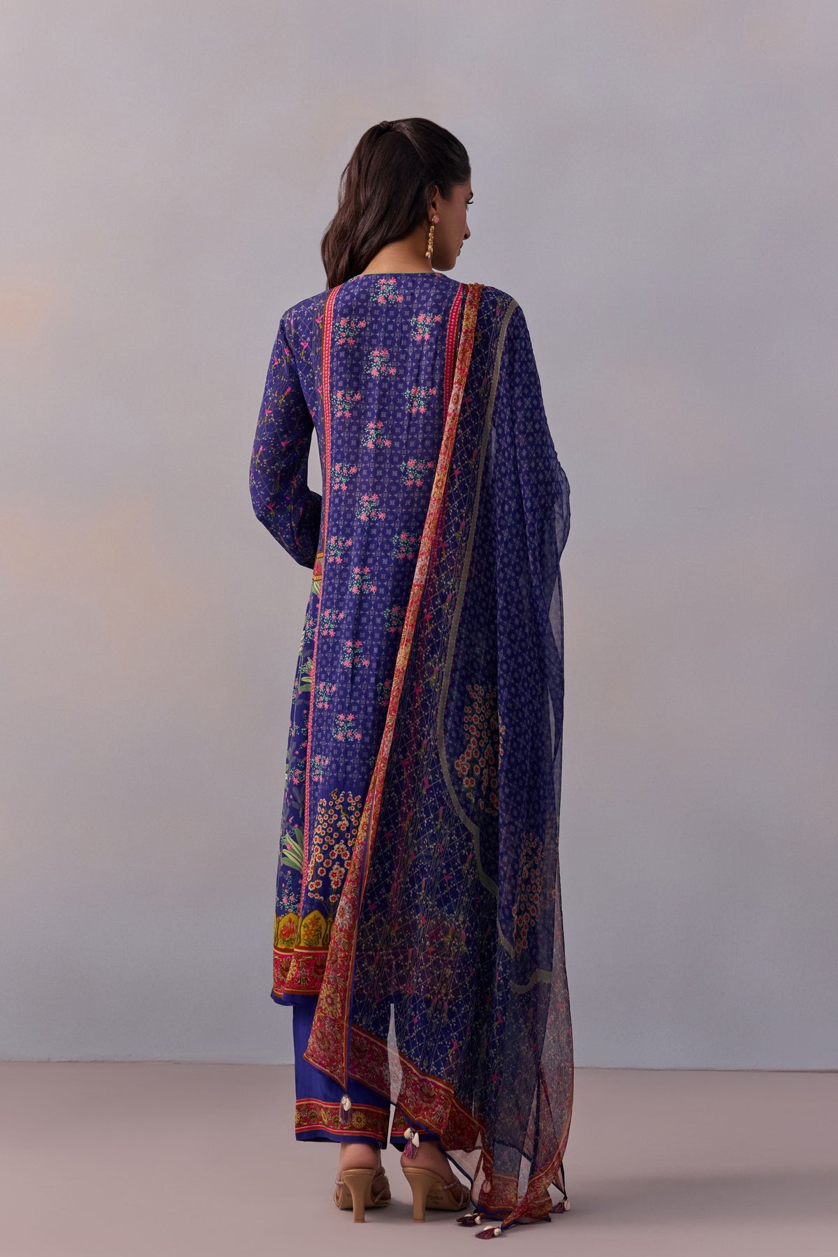 Midnight Blue Sahiba Kurta Set