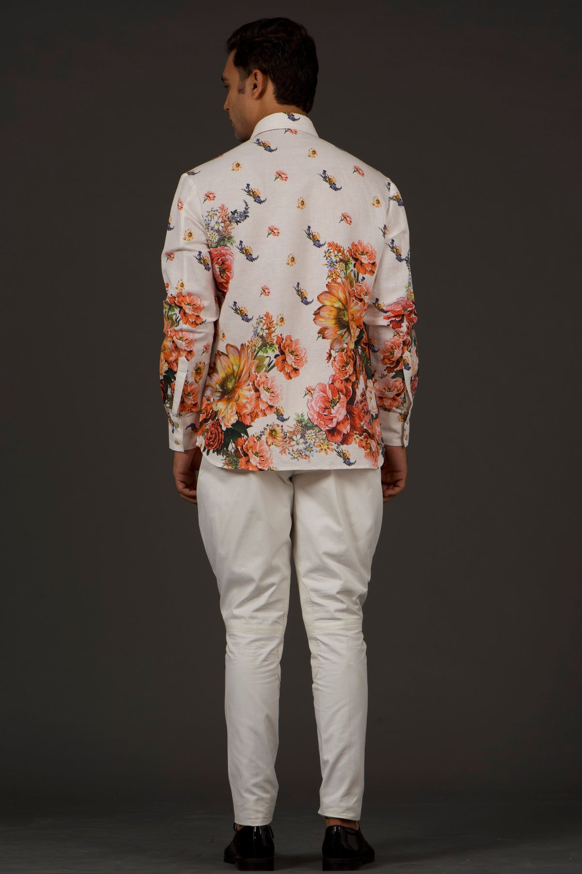 Ivory Multi Print Shirt