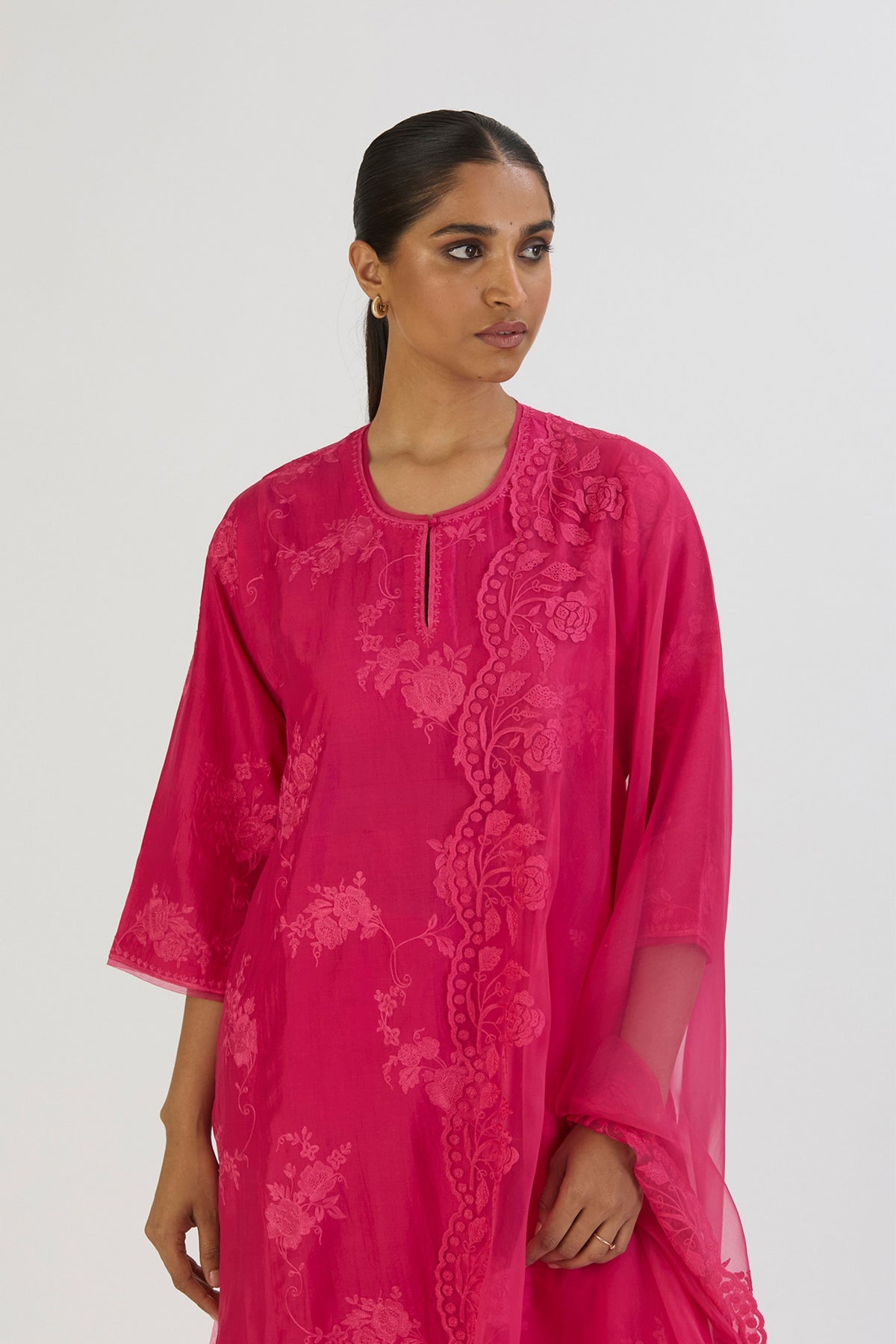 Fuschia Pink Udita Dupatta