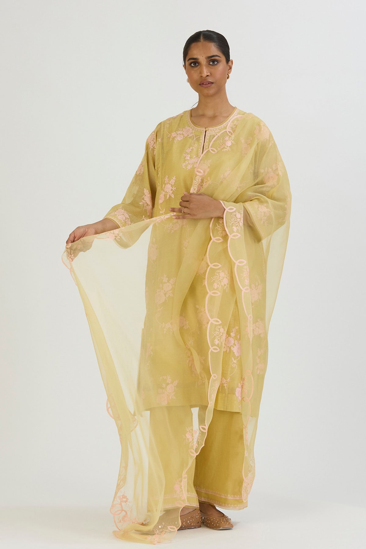 Yellow Udita Dupatta