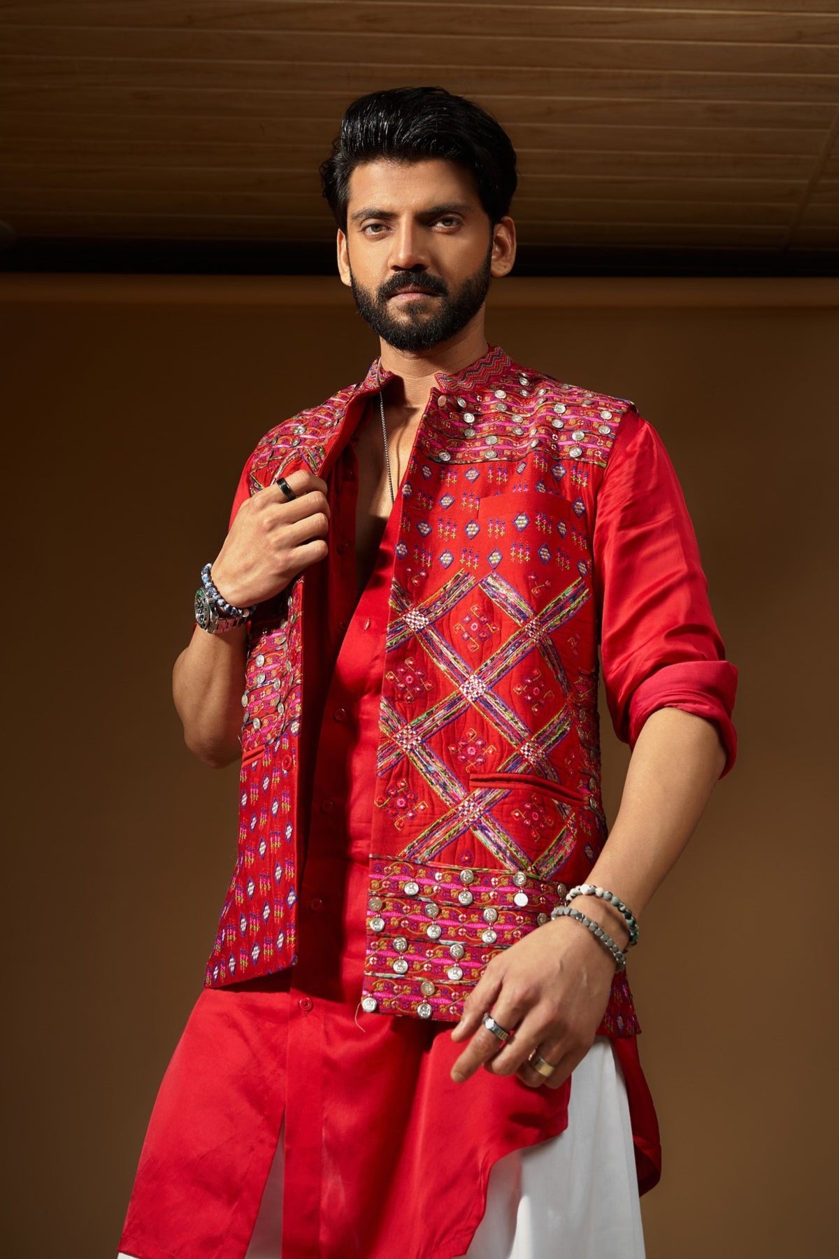 Zaheer Iqbal in Punit Balana Menswear