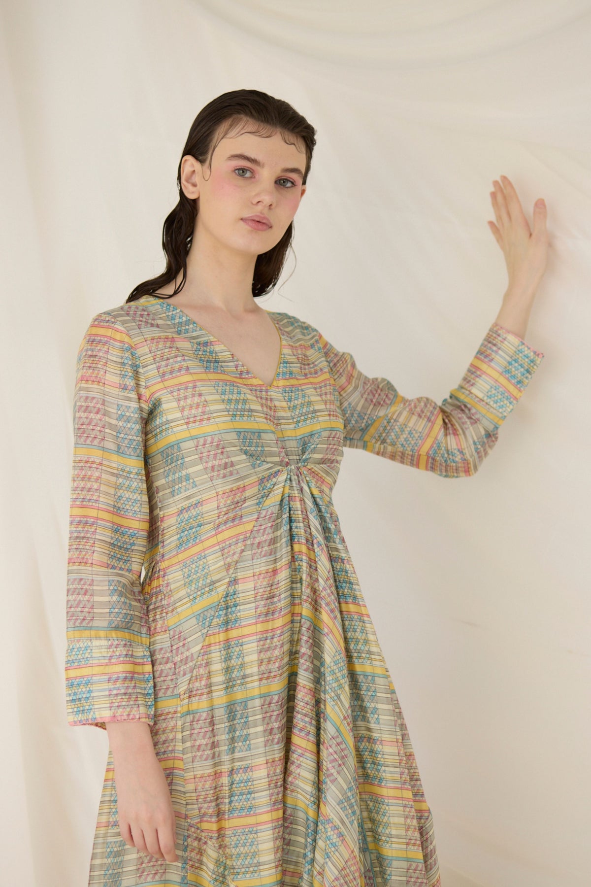 Ash Printed Kaftan Dress