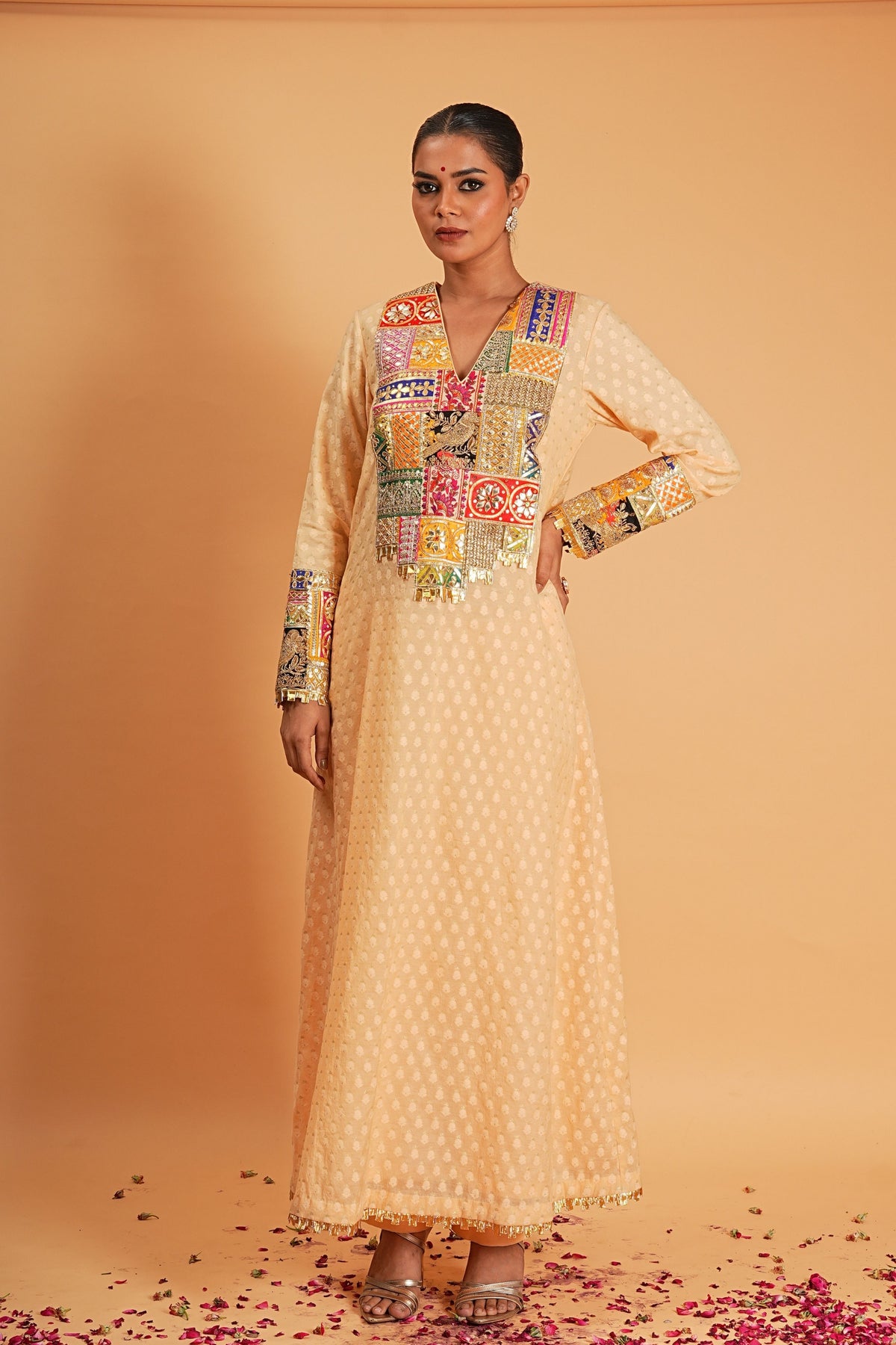 Peach Kurta Pant